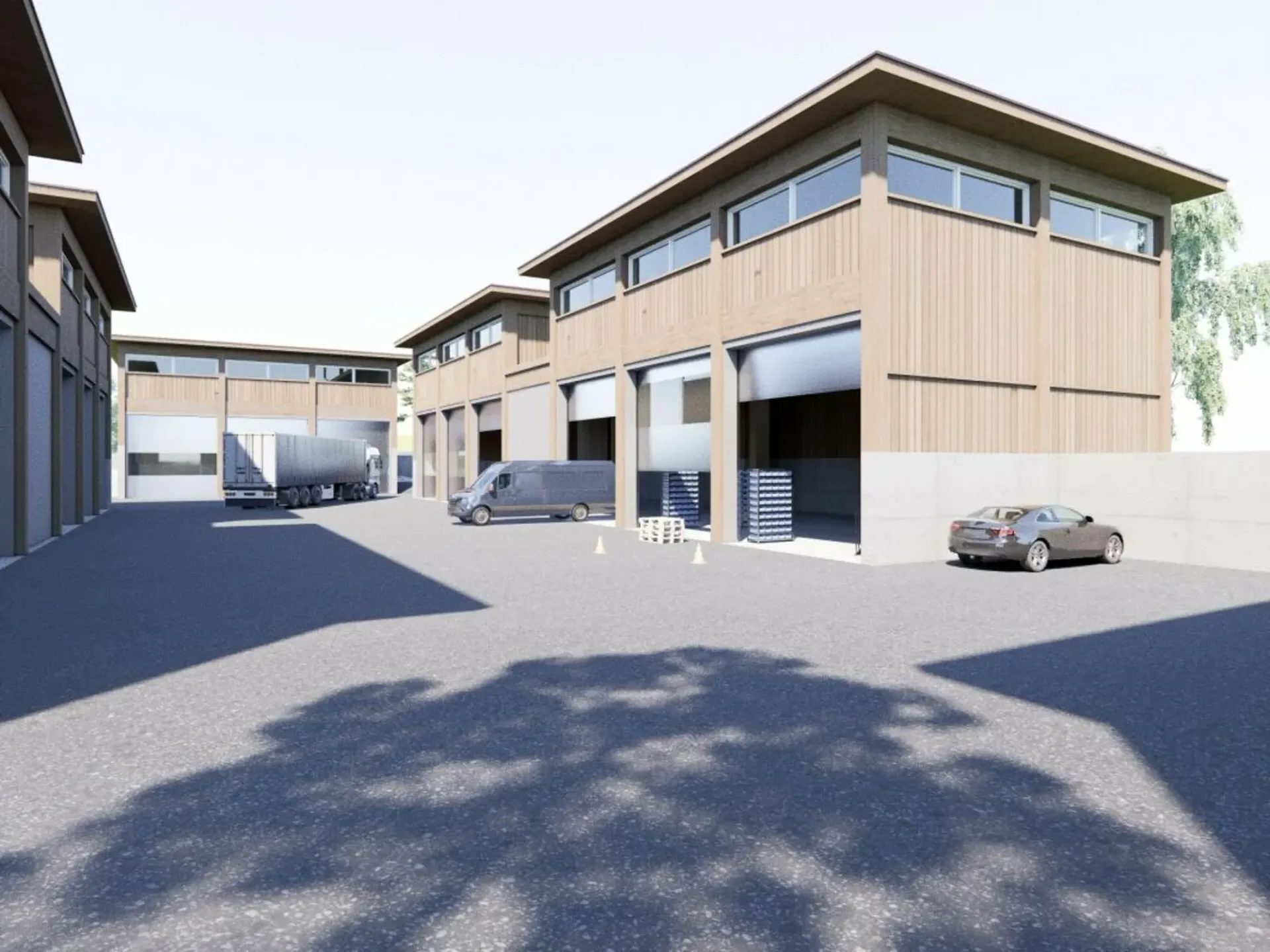 "AAREPARK ANNAMATT": Gewerbebauland  6'240 m2 im Baurecht - Richtprojekt als Inspiration!