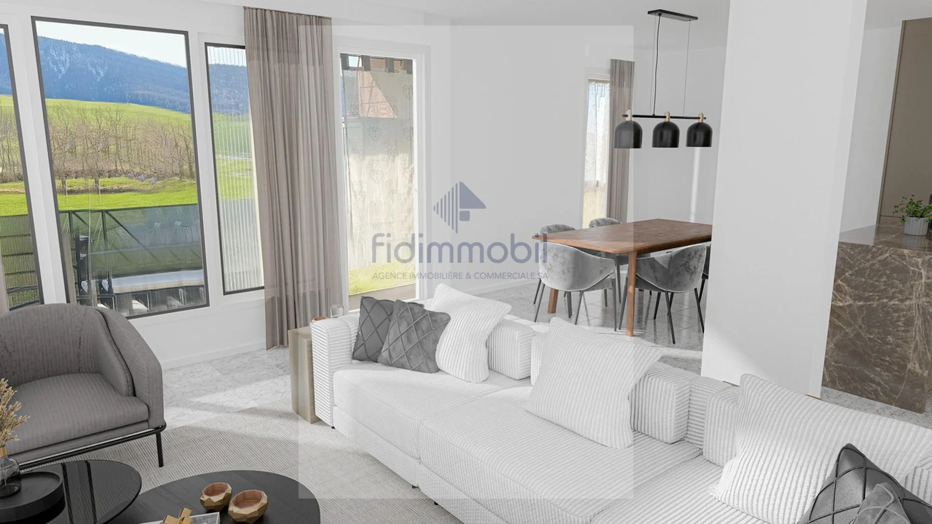 Appartement lumineux, proche de toutes les commodités et de la nature