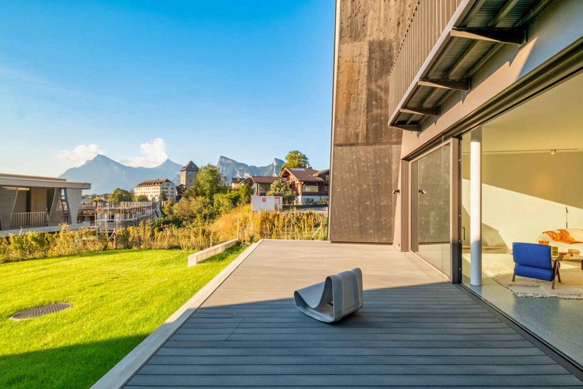 Maienfeld: Architektonisches Zuhause für Individualisten und Kreative.