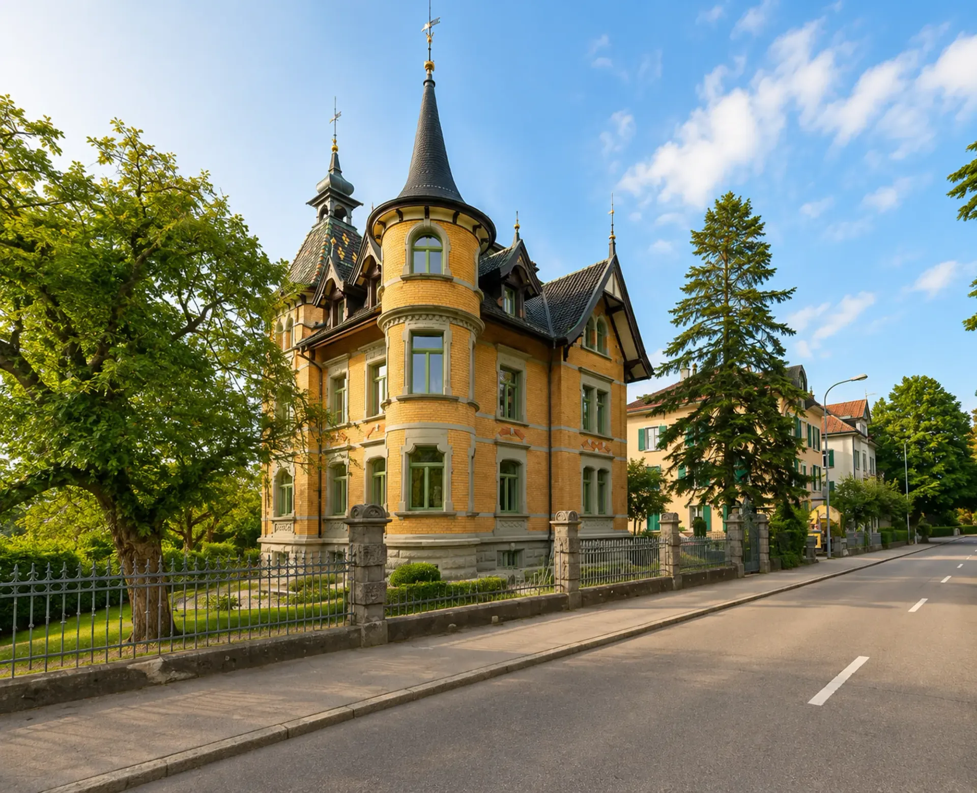 Apartment building on Promenadenstrasse in Rorschach