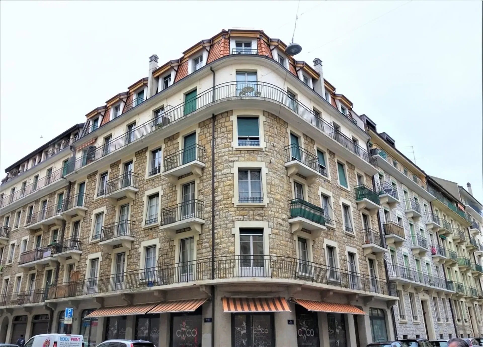 In der Nähe der Rue de Carouge, ruhiges und angenehmes Wohnviertel