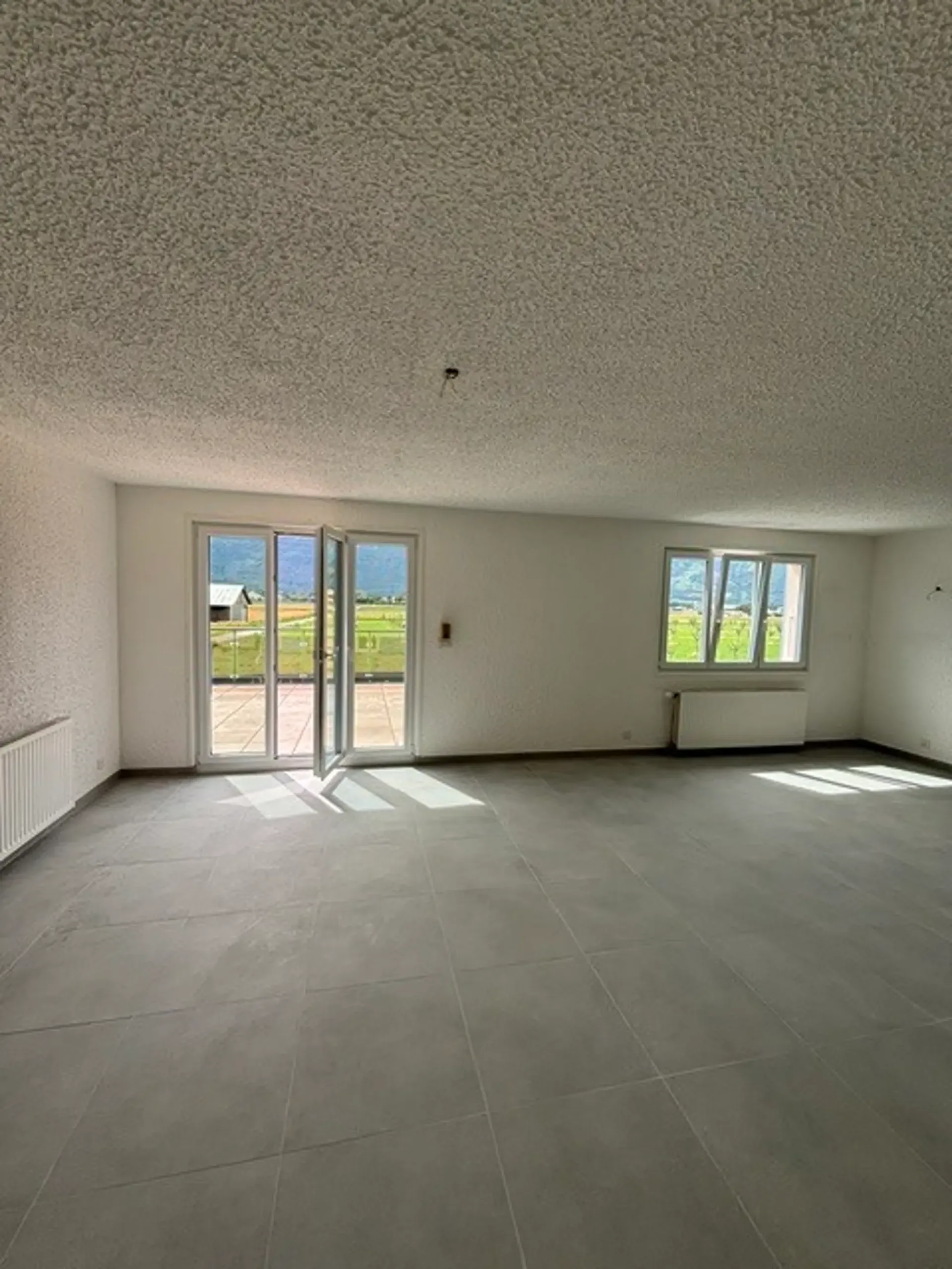 Appartement mit einer großen Terrasse und Blick auf die Dents-du-Midi