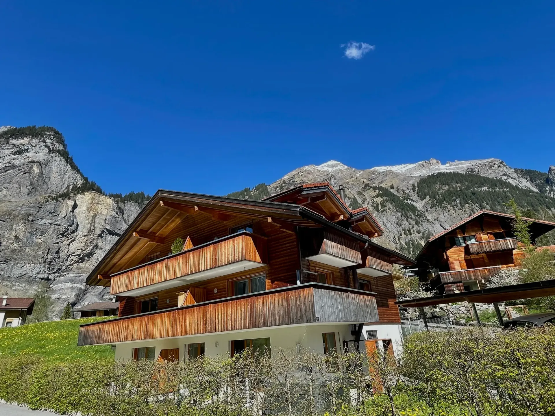 2½ ZI-WOHNUNG IN KANDERSTEG (BE), MÖBLIERT, TEMPORÄR