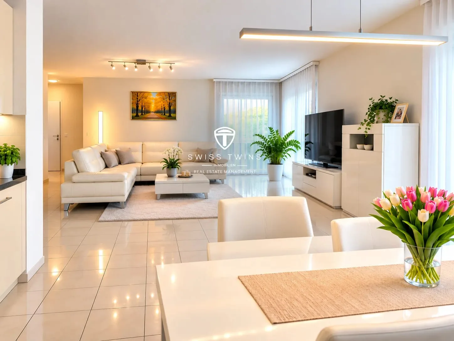 Family dream in Bülach - spacious 4.5-room garden apartment with approximately 100 m² outdoor area