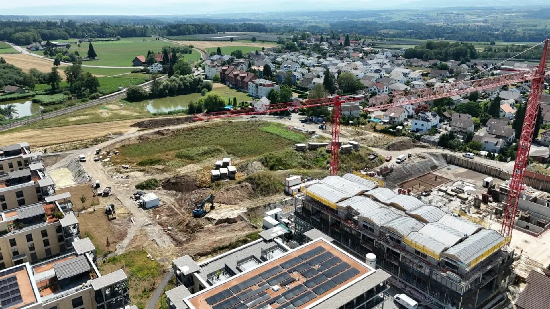 Exklusive Büro- & Praxisfläche mit Attikaterrasse und Säntissicht im Ziegelei-Quartier Berg TG