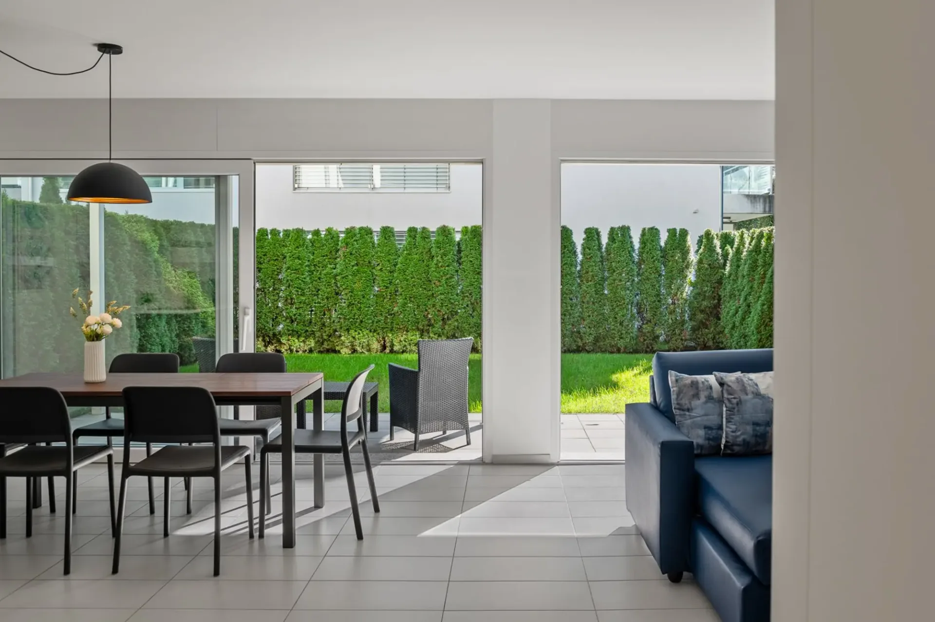 Mieten Sie 3,5 Zimmer Vollständig Eingerichtet mit Garten in Ponte Capriasca