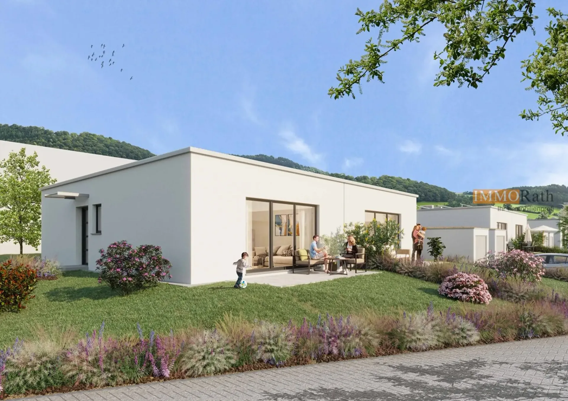 IMMORath.de  Barrierefreier Bungalow als Neubau in Emmingen-Liptingen