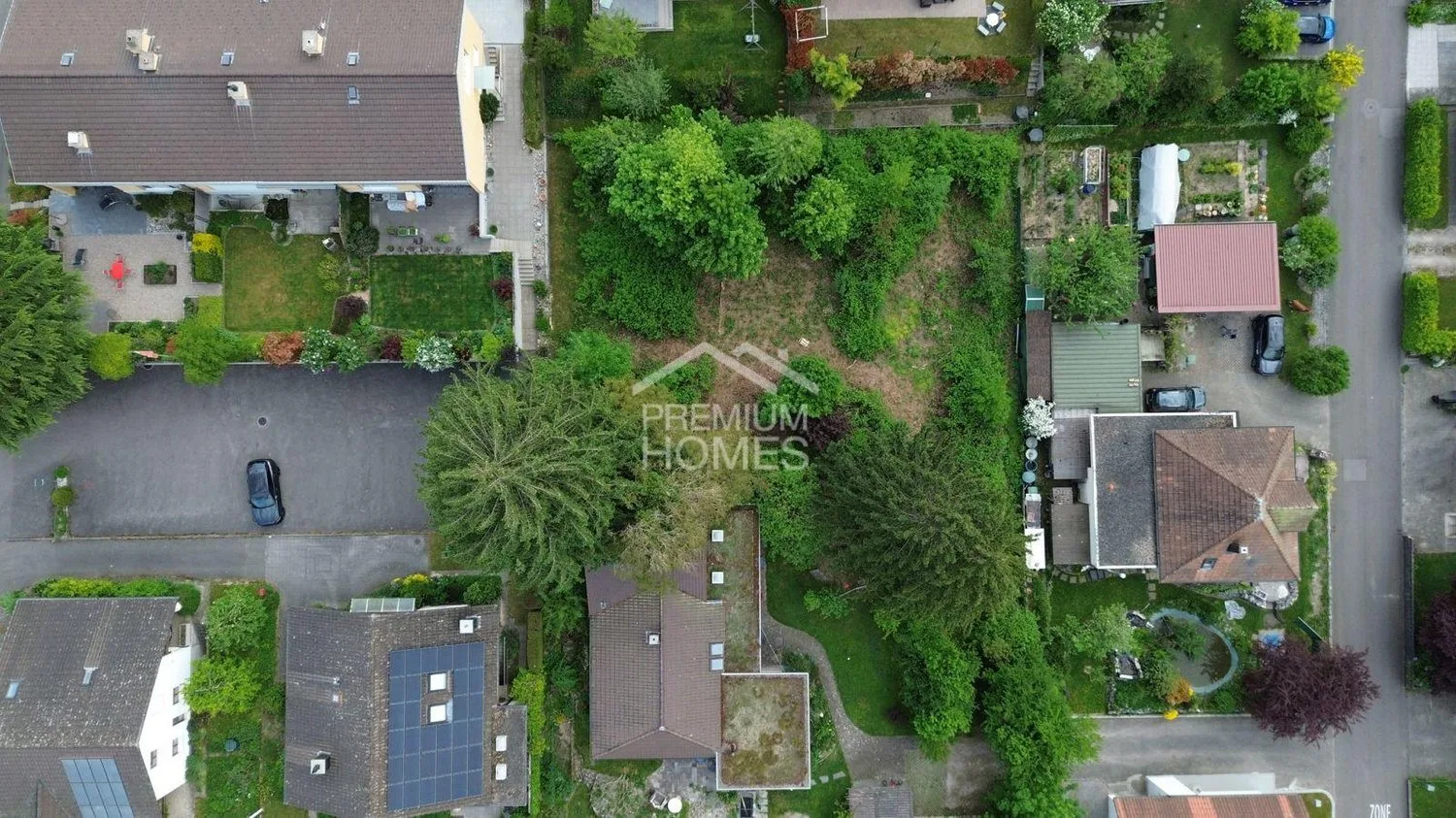 Project ready for construction for two single-family homes