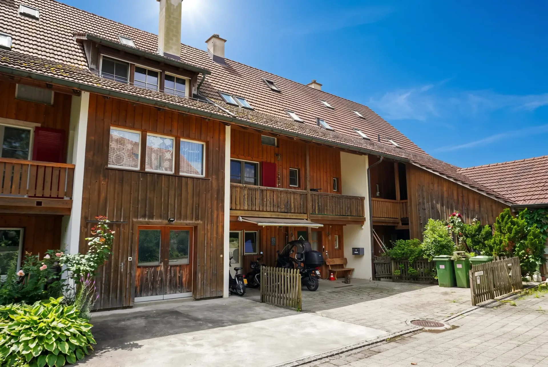 7½-Zimmer-Reihenmittelhaus mit viel Raum auf vier Ebenen