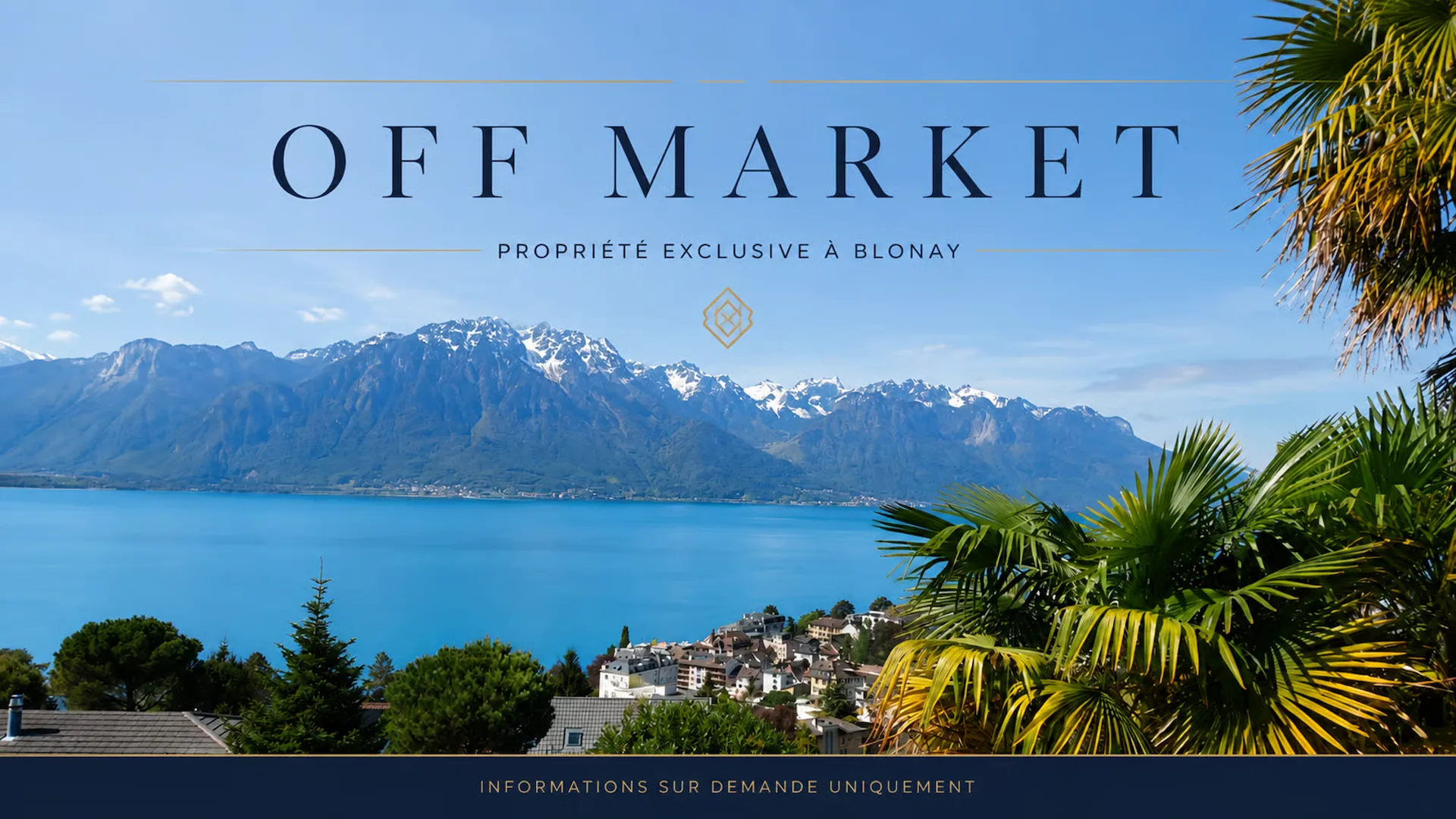 Appartement haut standing ? Off-Market ? Hauteurs de la Riviera