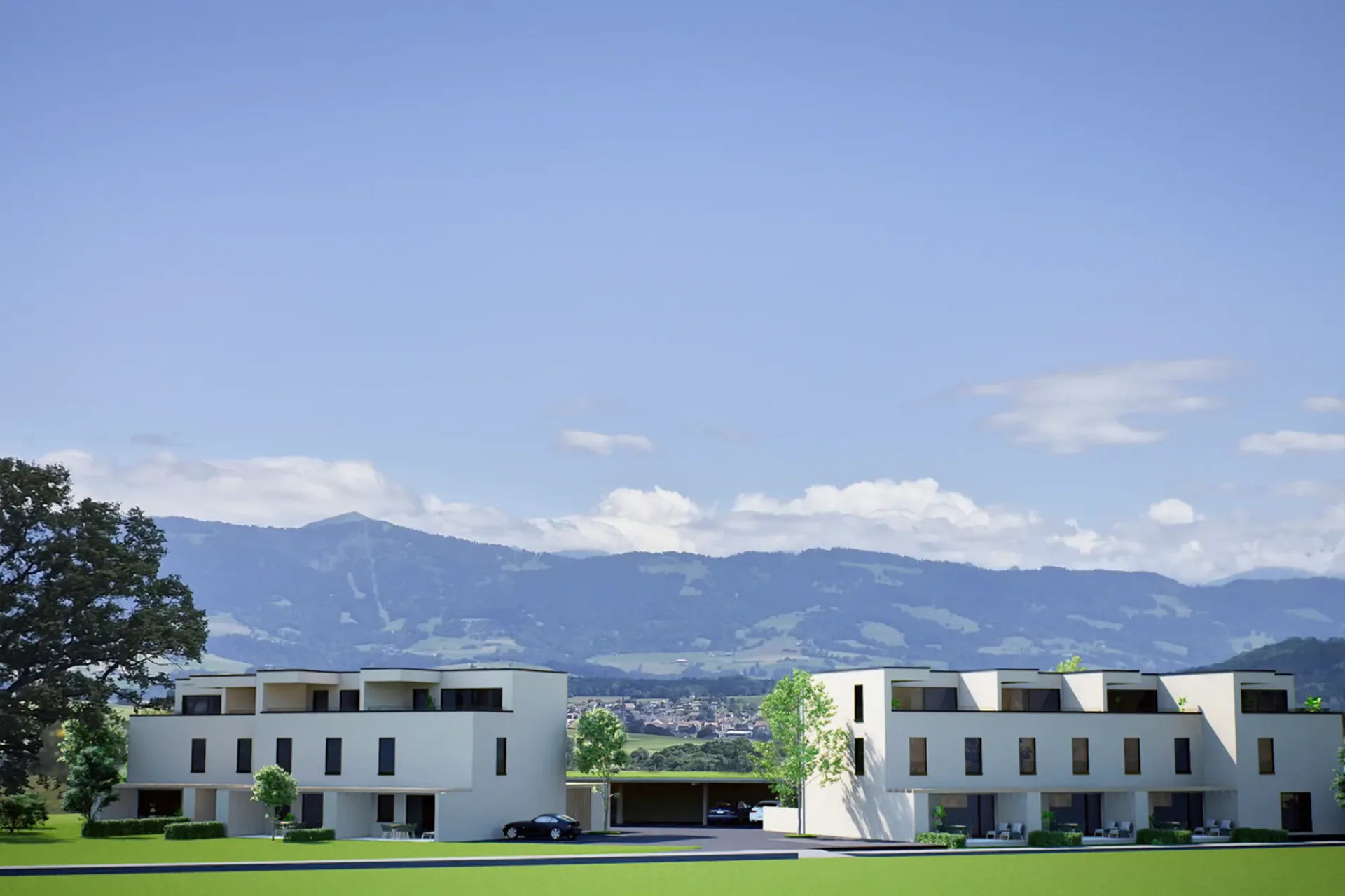 Nuova promozione di 8 ville a Cottens