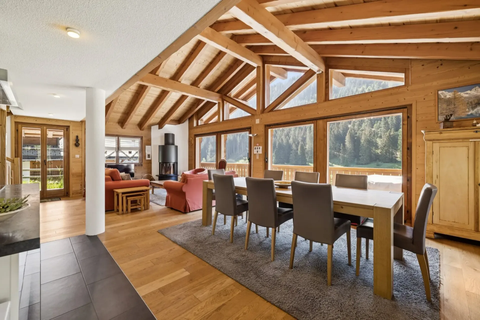 Chalet mit Blick in Morgins - Portes du Soleil