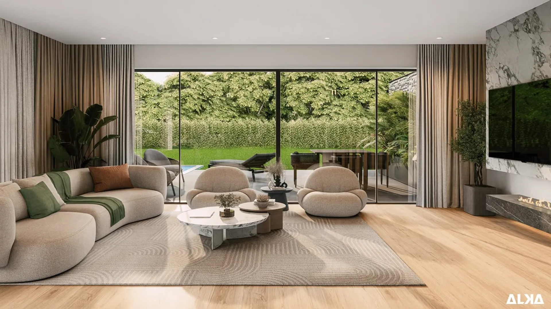 Villa de prestige au coeur du tr?s recherch? quartier de Malagnou
