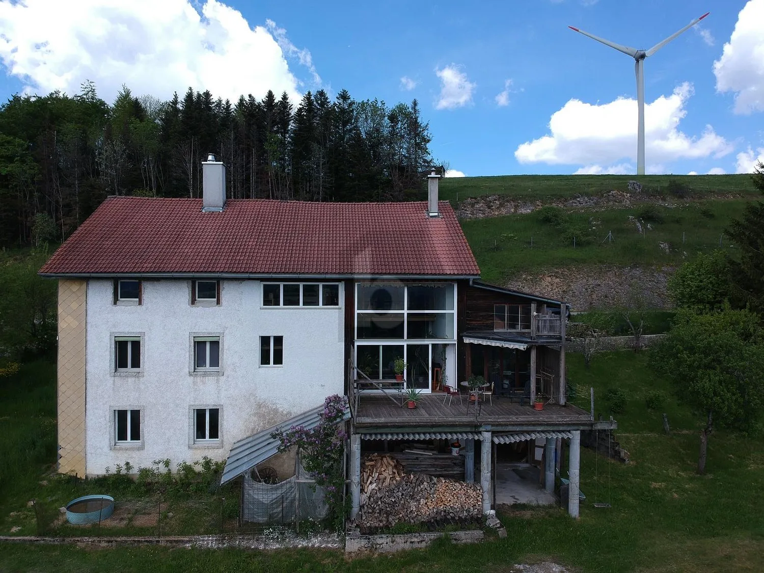 Eine atemberaubende Aussicht auf die Natur