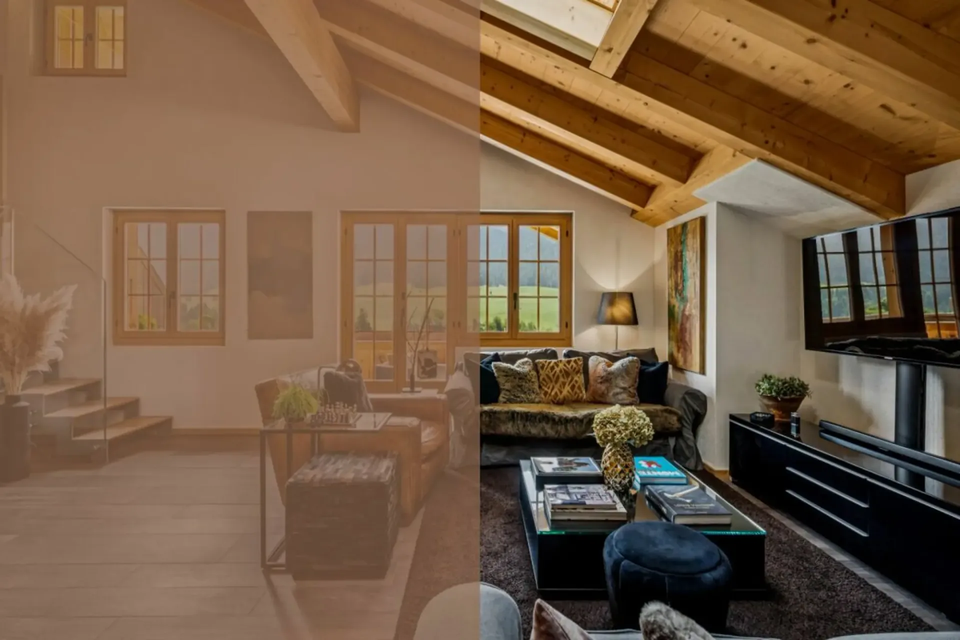 Luxuriöse Chalet-Maisonette als Zweitwohnsitz  mit Panoramablick