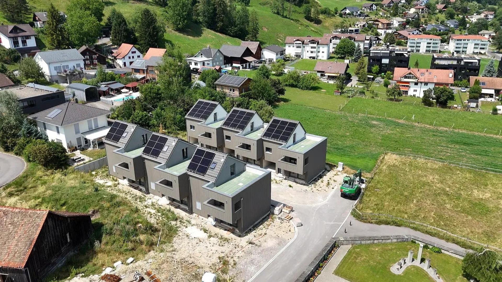 Neubau: Modernes Reiheneinfamilienhaus in Sax zu kaufen