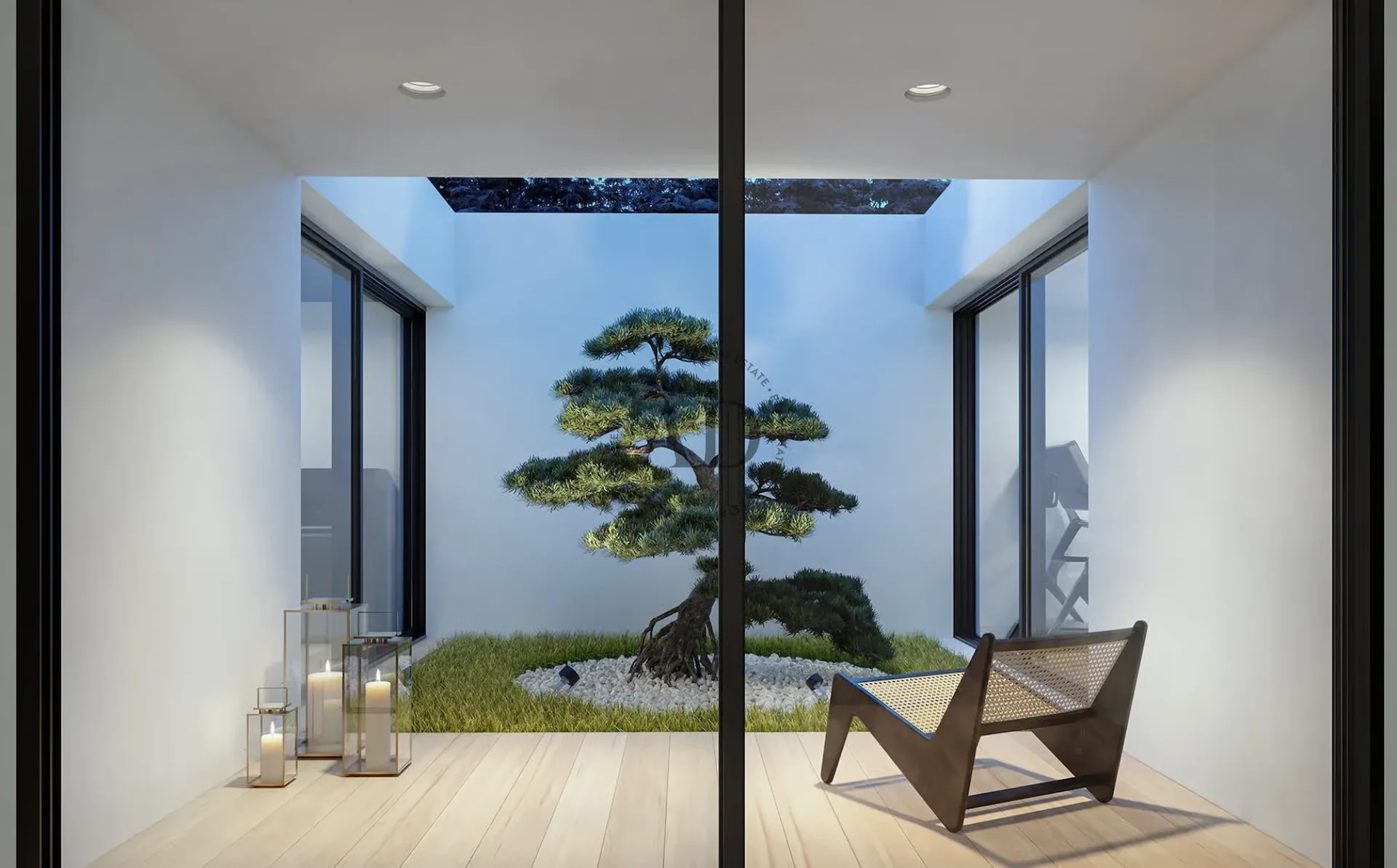 Moderne neu gebautes Haus
