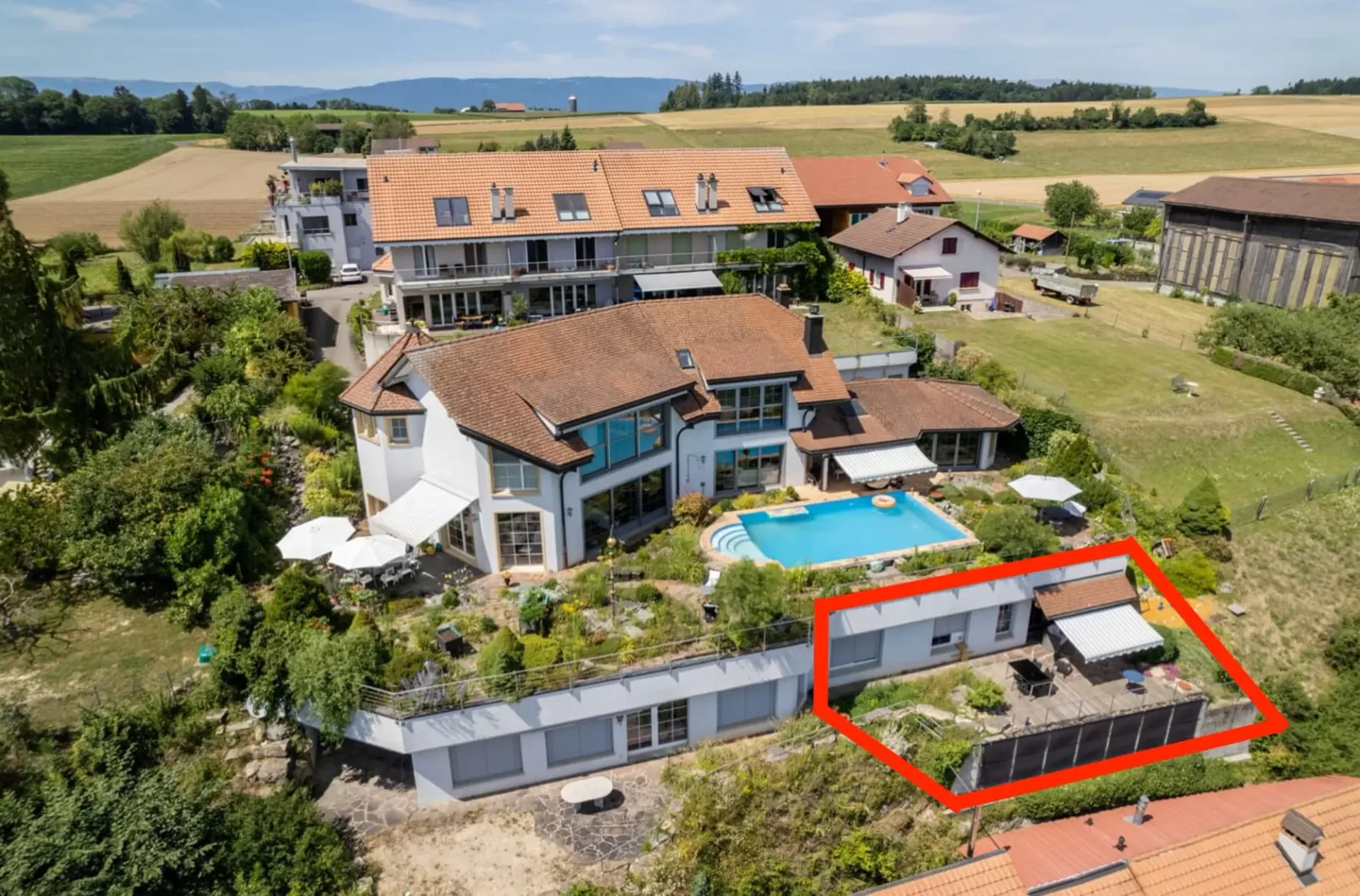 3.5-Zi.-Terrassenwohnung mit Seesicht in Bellerive kaufen