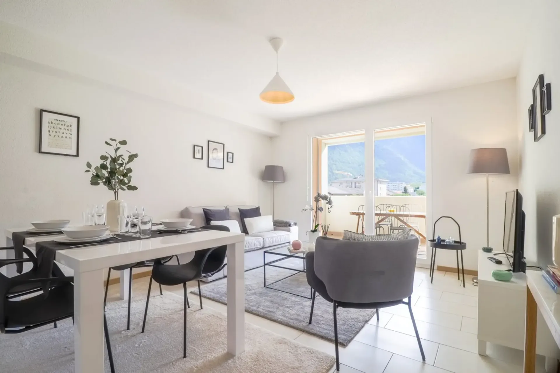 Moderne Wohnung in der Nähe des Bahnhofs Martigny