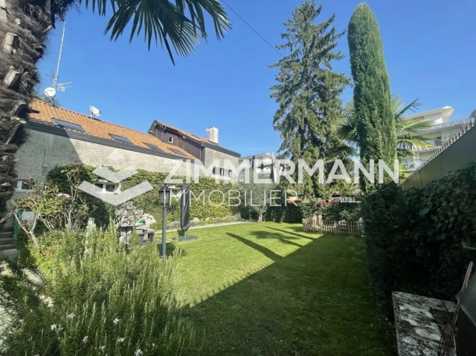 4 Zimmer mit Garten