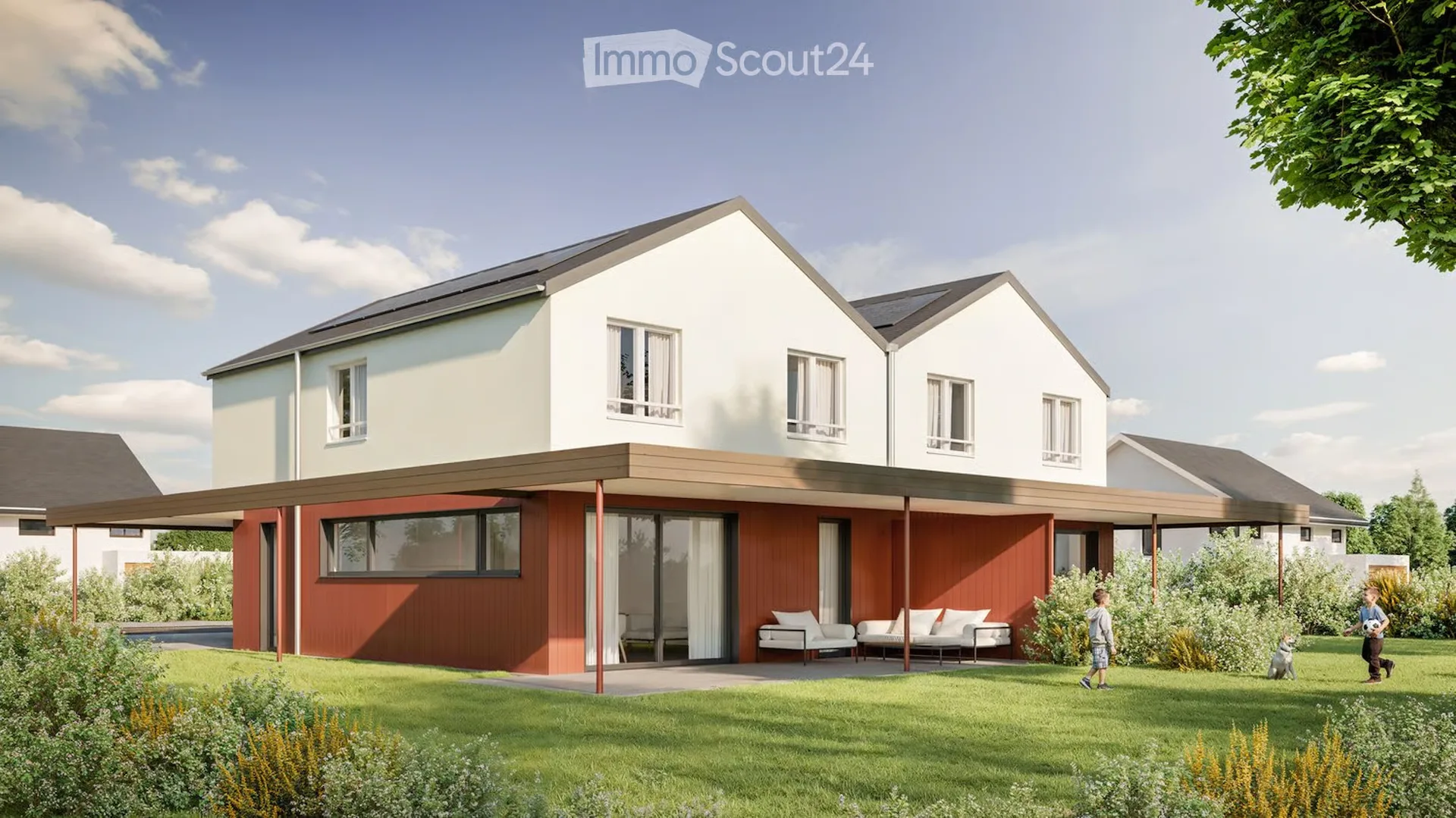 «Zwei Freunde» | Neubau 5.5-Zi.-EFH mit Hobbyraum & gecktem Sitzplatz | Roggwil BE