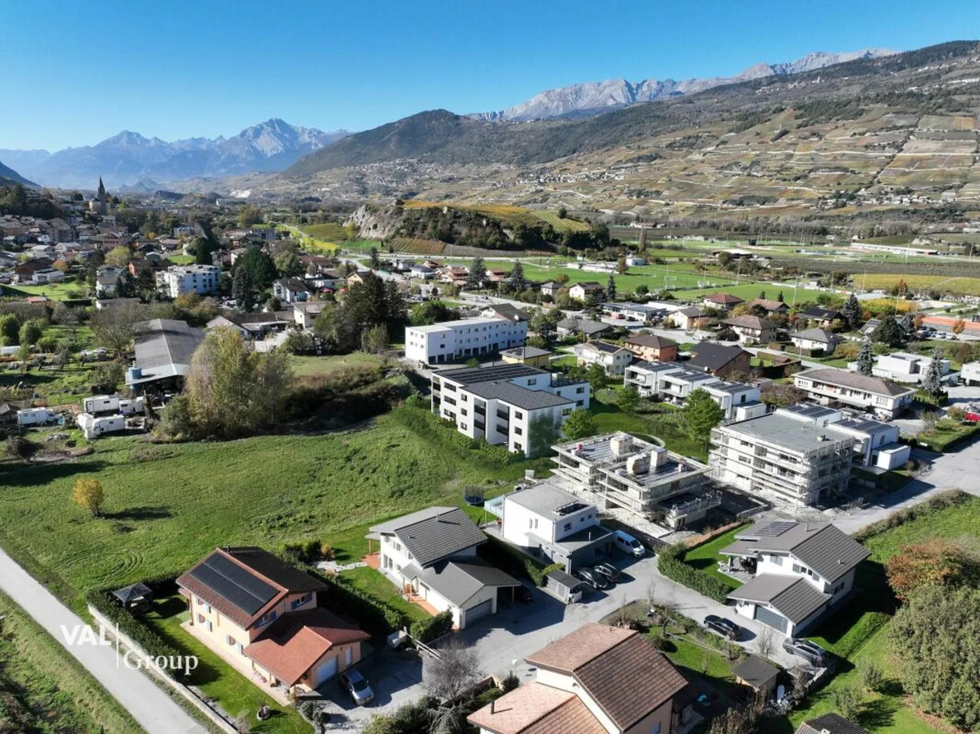 Im Herzen von schönen Aktivitäten