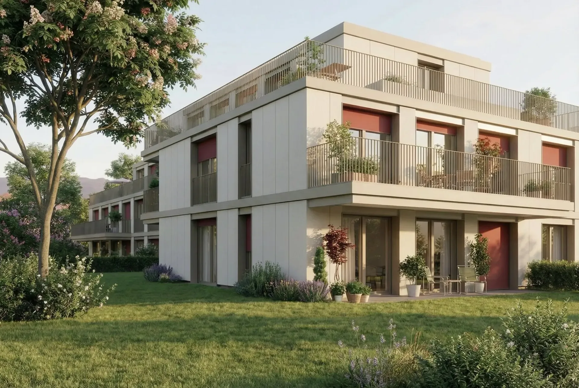 Moderne 2.5-Zimmer-Neubauwohnung am Blumenrain in Zollikon