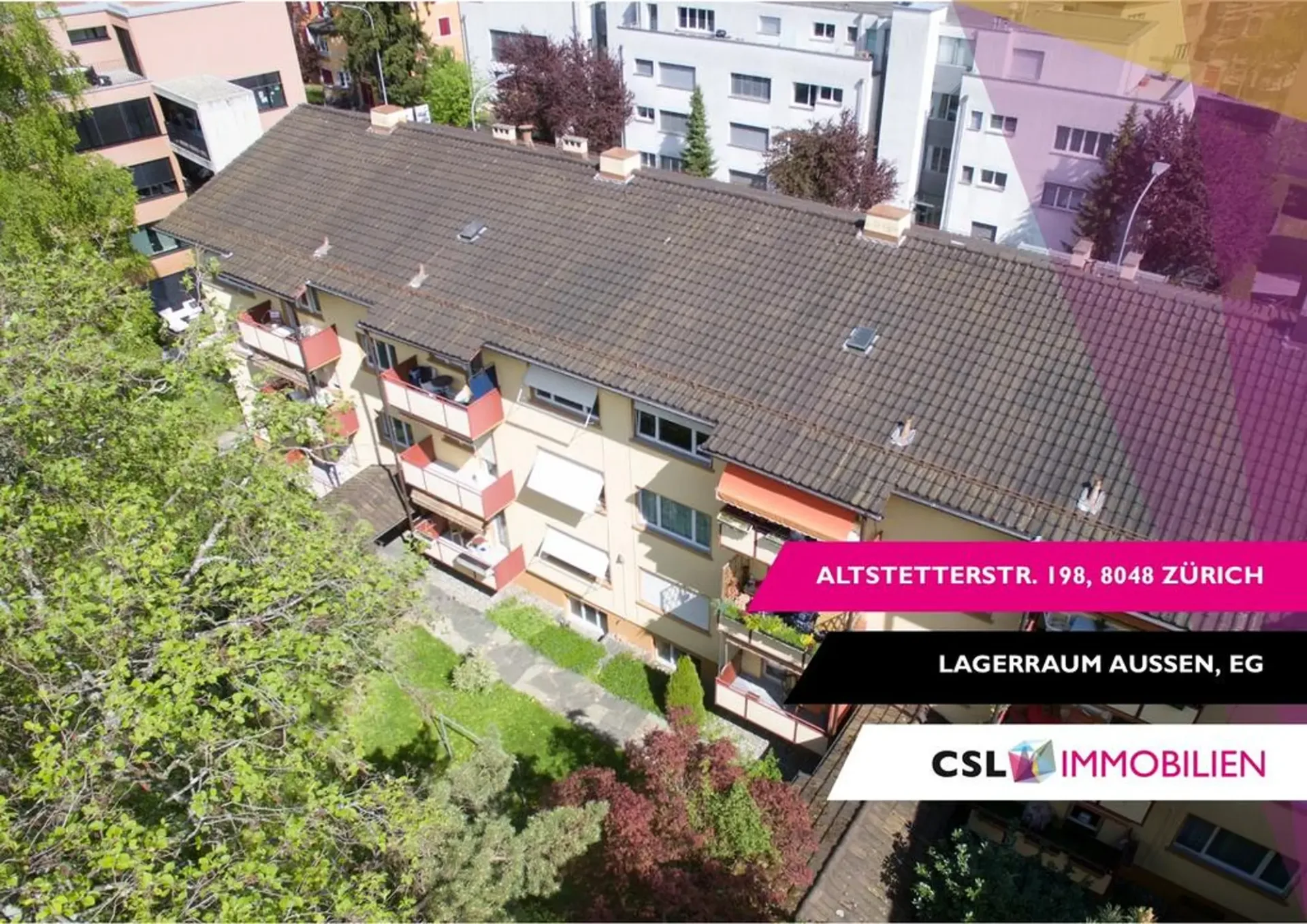 Lagerraum / Mofaabstellplatz im Aussenbreich zu vermieten
