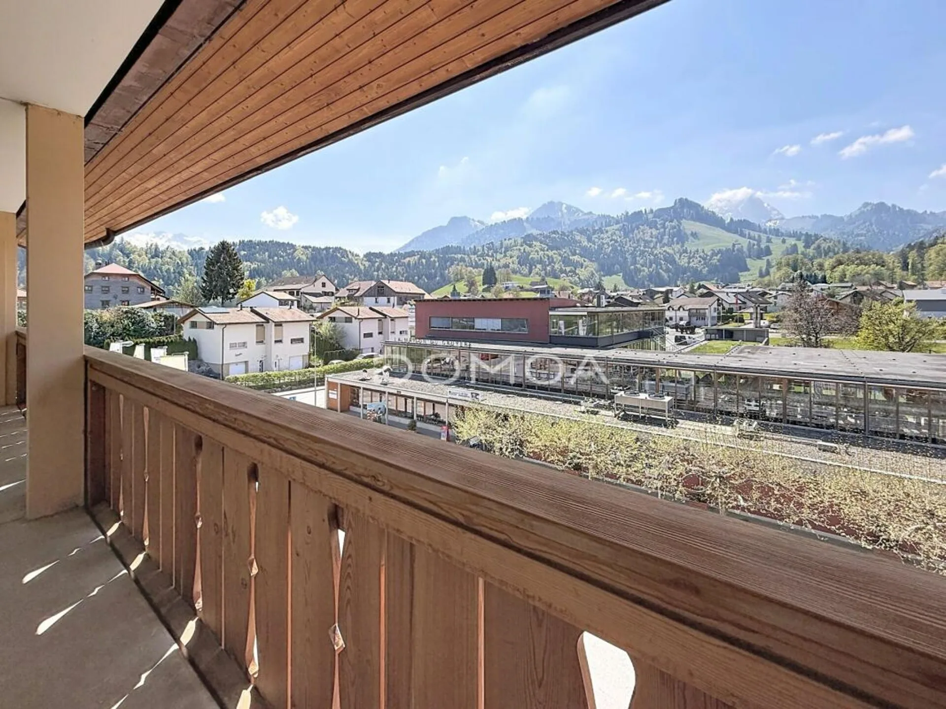 Wohnung zur Renovierung mit Blick auf den Moléson