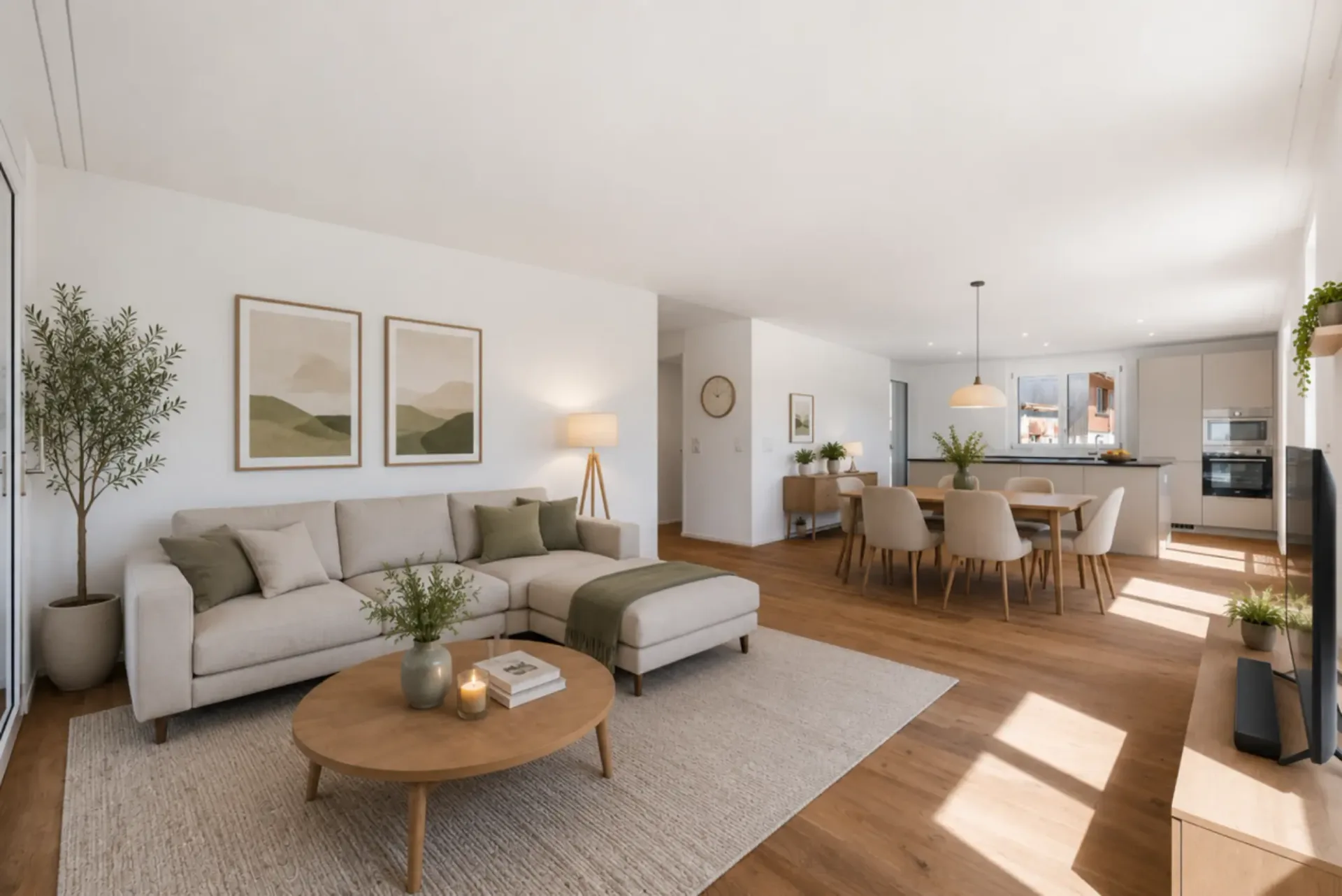 Neubauwohnung mit 3.5-Zimmern und hochwertigem Ausbaustandard
