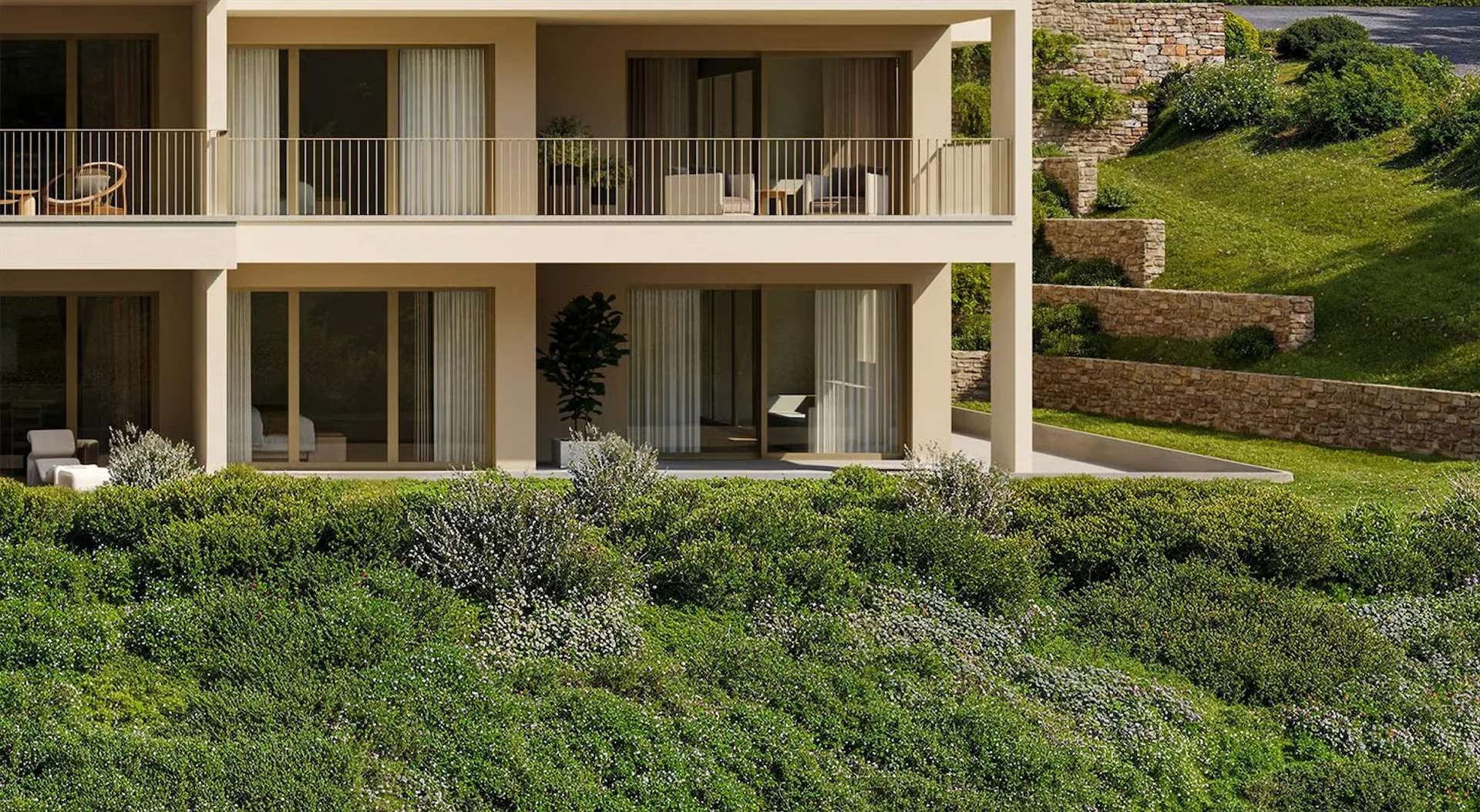 2.5-Zimmer-Gartenwohnung mit viel Privatsphäre und Stauraum