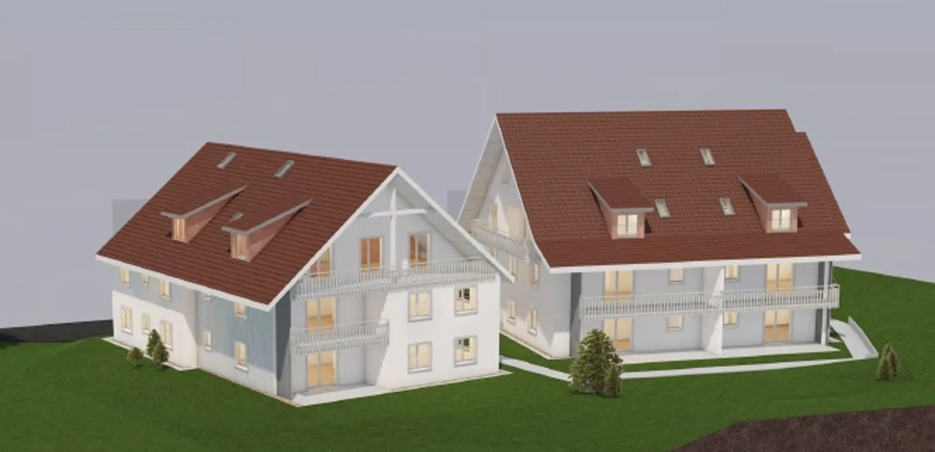Moderne 3.5-Zimmer-Wohnung mit Balkon in Steinmaur