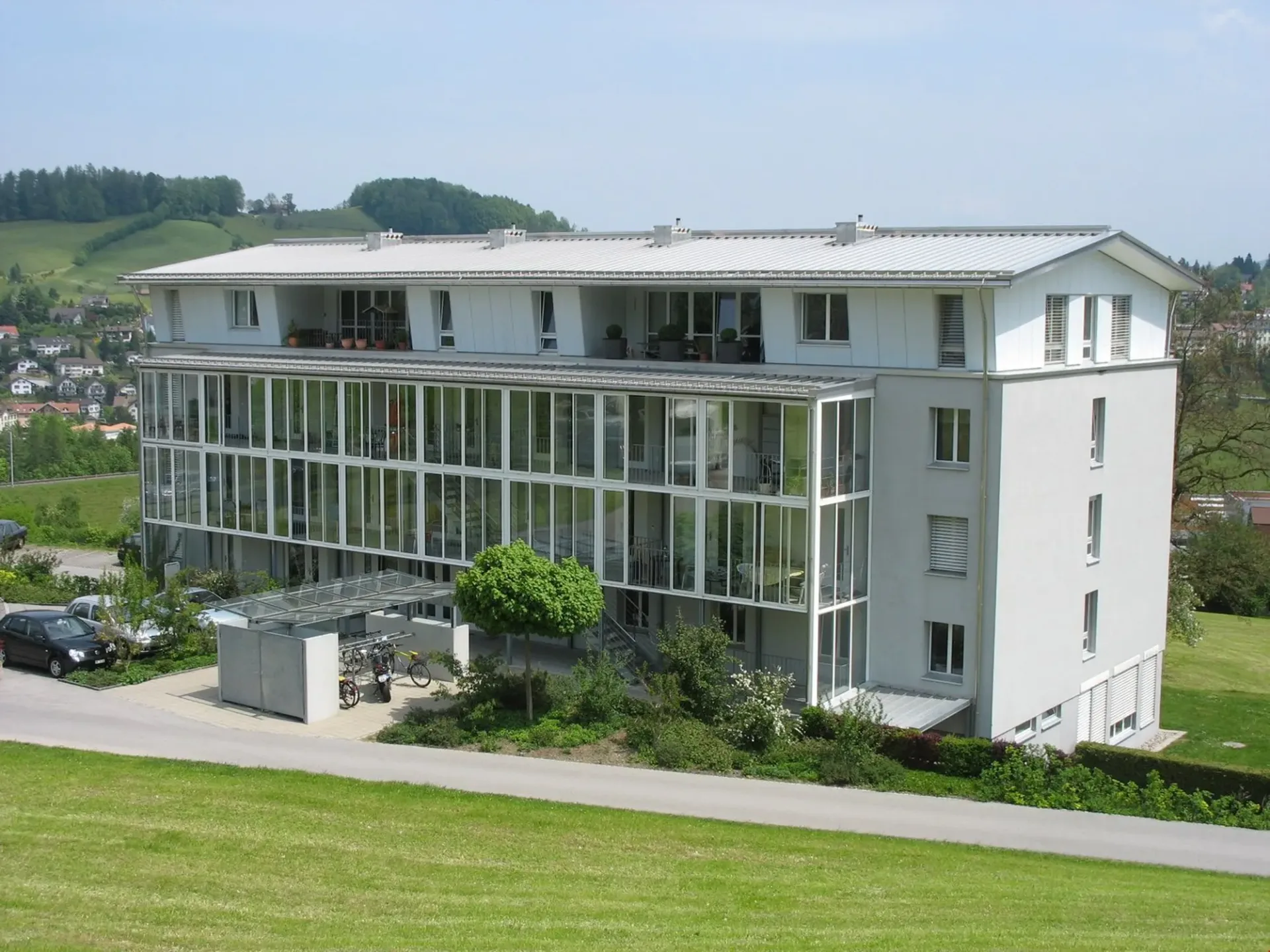 Geniessen Sie eine ruhige Wohnlage mit Aussicht