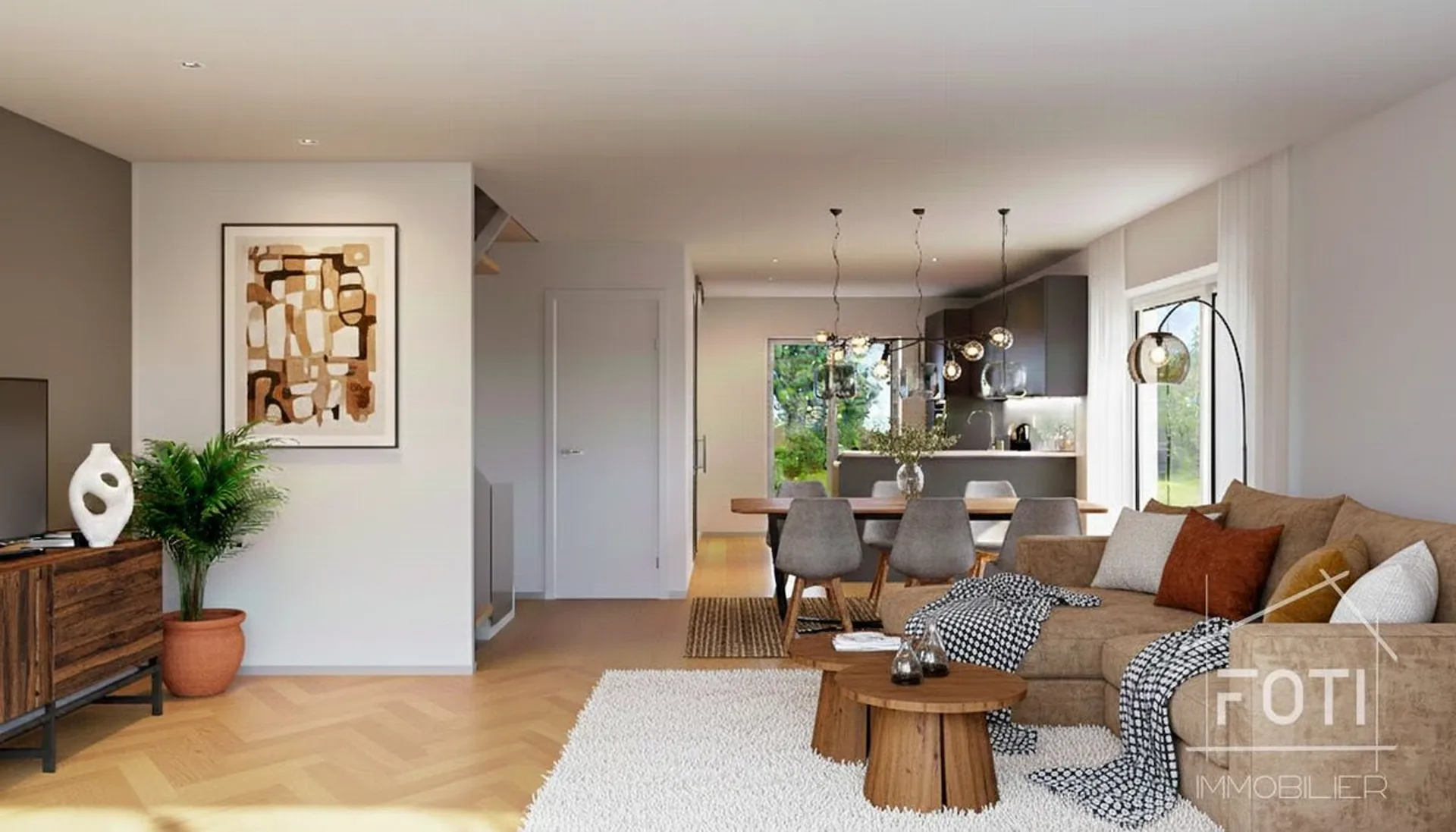 Casa a schiera di 4,5 locali con bella vista