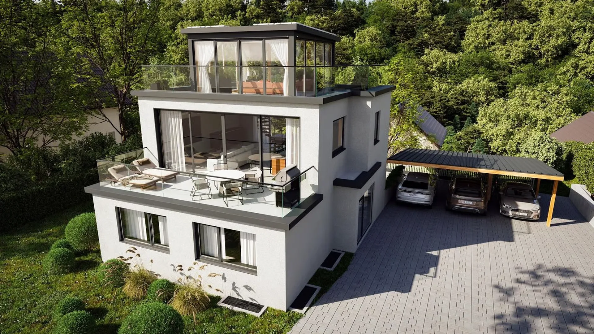 Architektur, Aussicht und Lebensqualität
