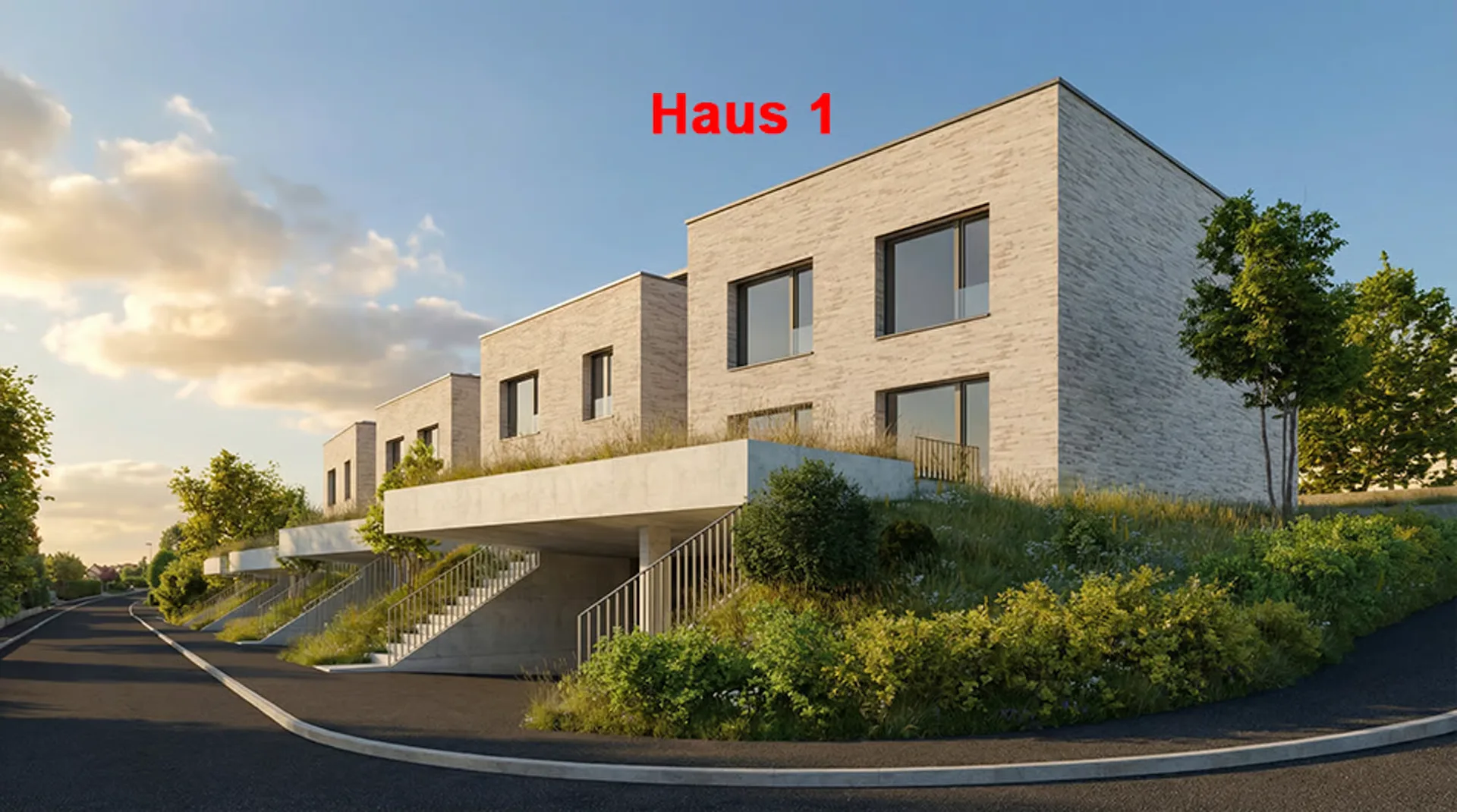 Exklusive, nachhaltige Atriumhäuser mit hoher Energieeffizienz. Sie gestalten den Kaufpreis mit! H1