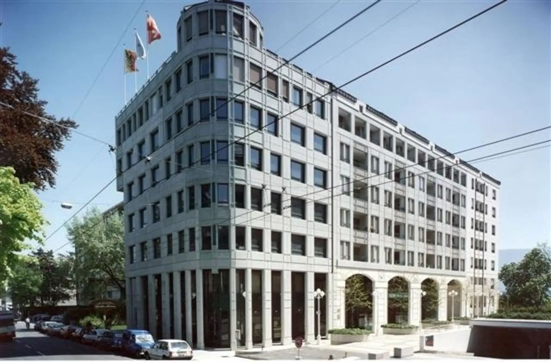 Innenparkplatz im Viertel St-Jean