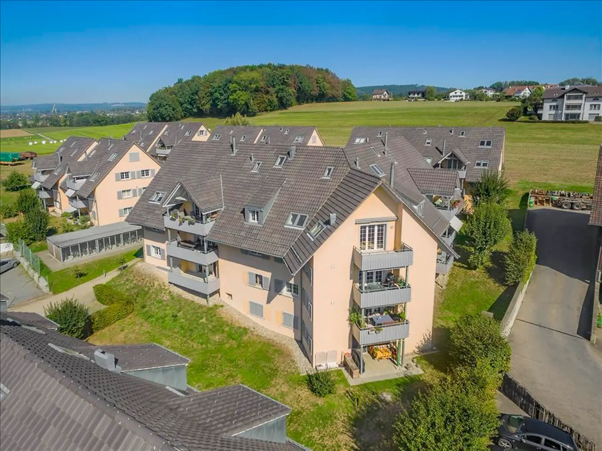 Viel Platz zum Wohnen - Familienwohnung im Grünen!