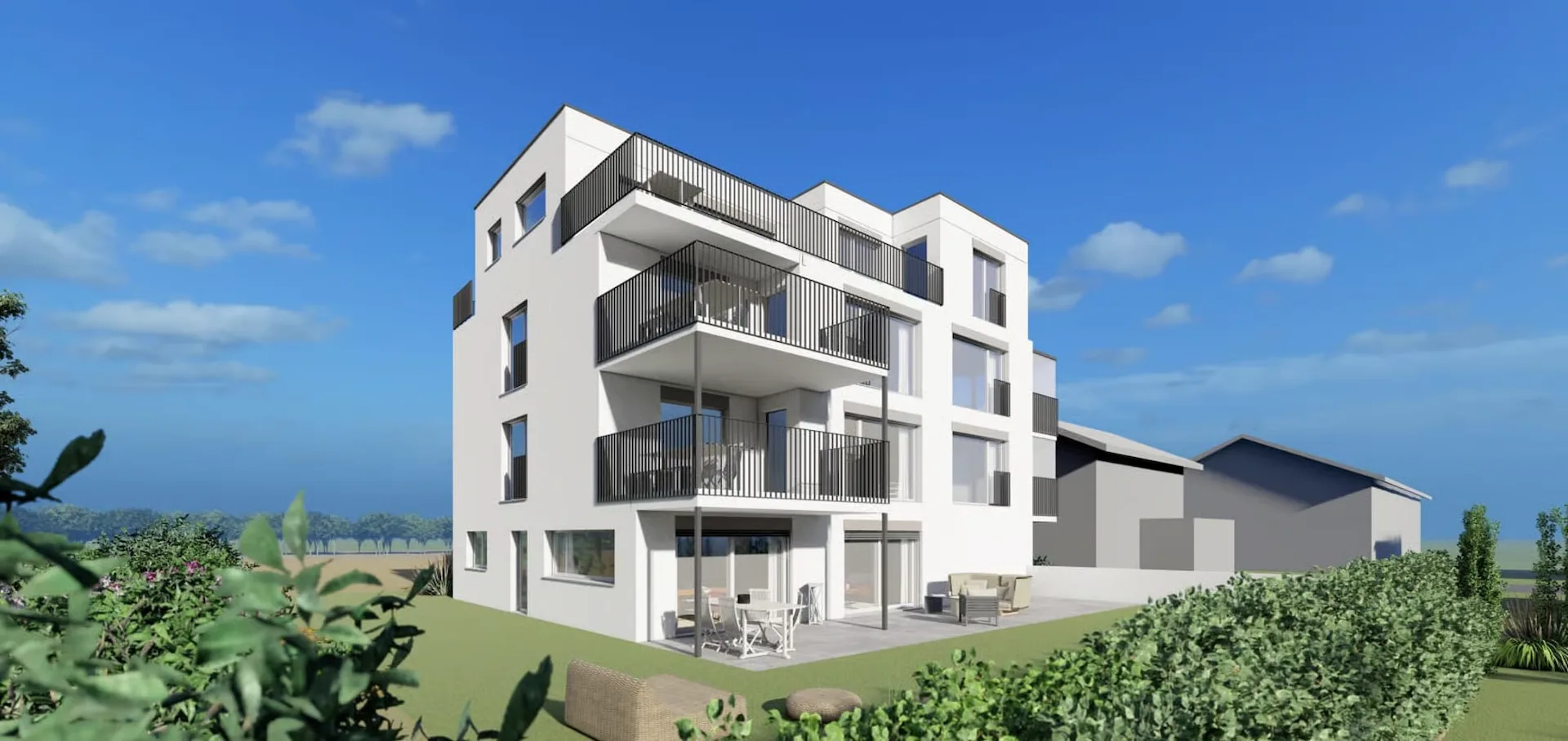 Progetto MFH autorizzato con 4 unità a Wiesendangen in vendita