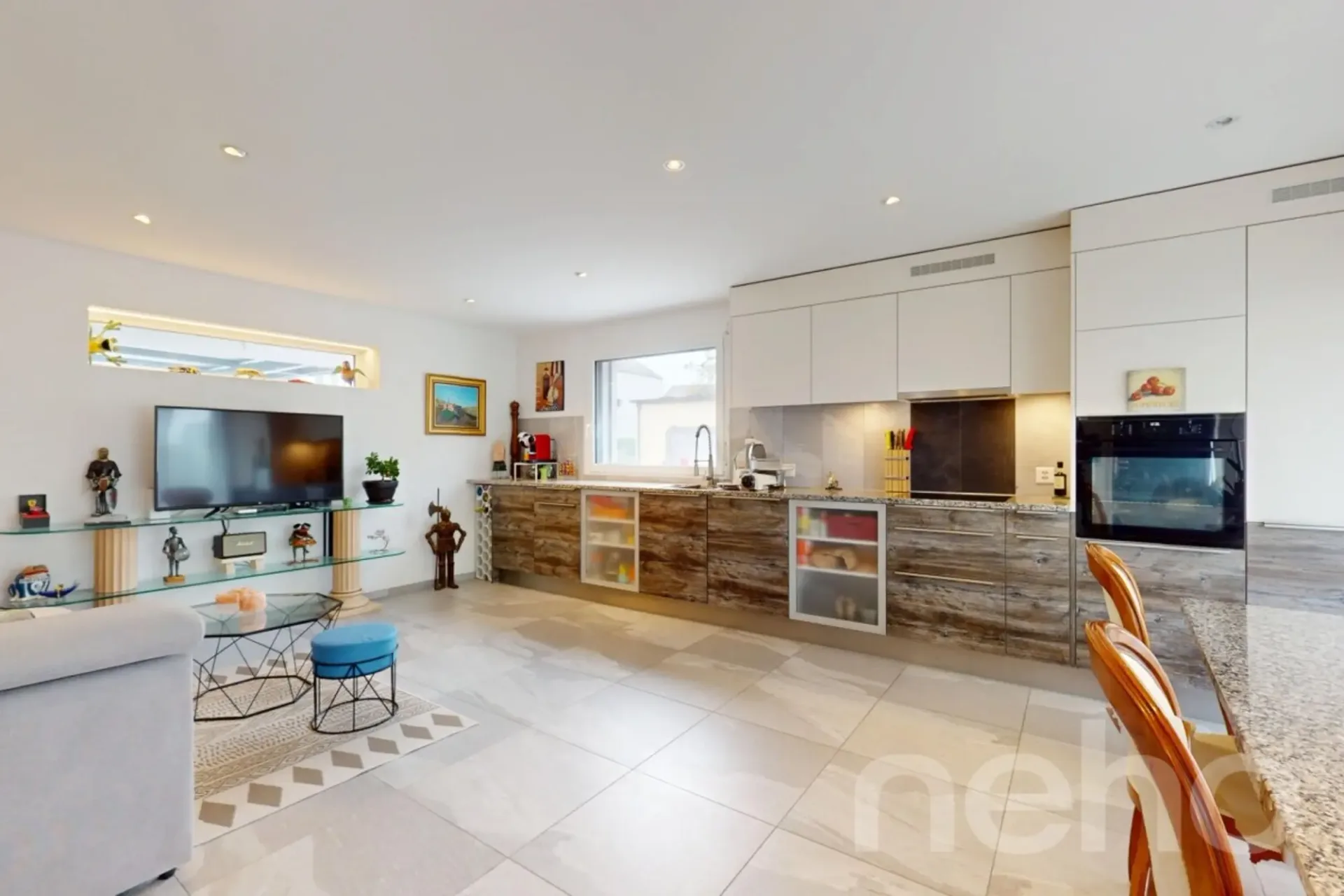 Beautiful 3.5-room duplex with terrace in Sugiez
