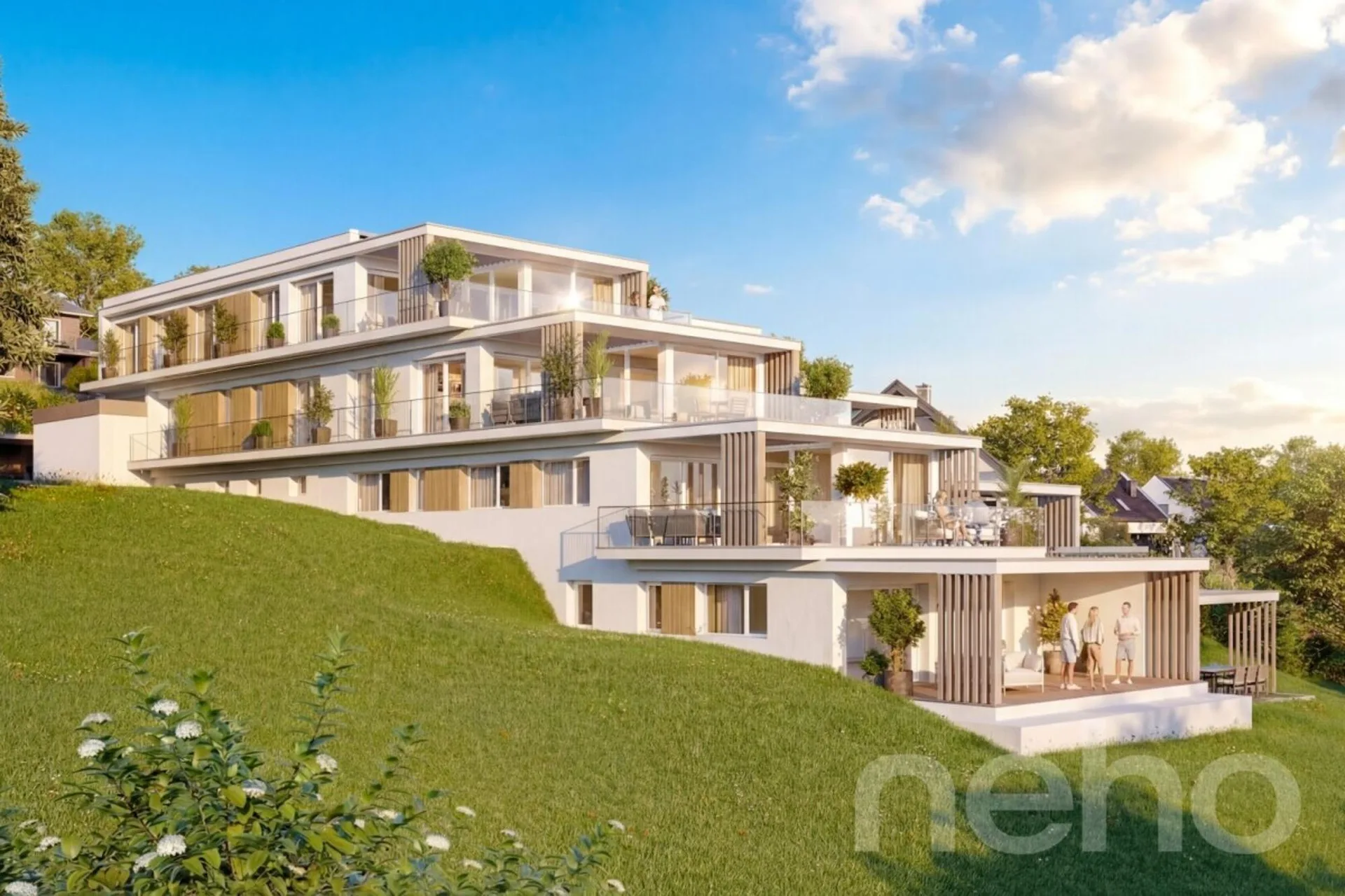 Prächtige 4.5-Zimmer-Luxuswohnung mit Terrasse und Seeblick!
