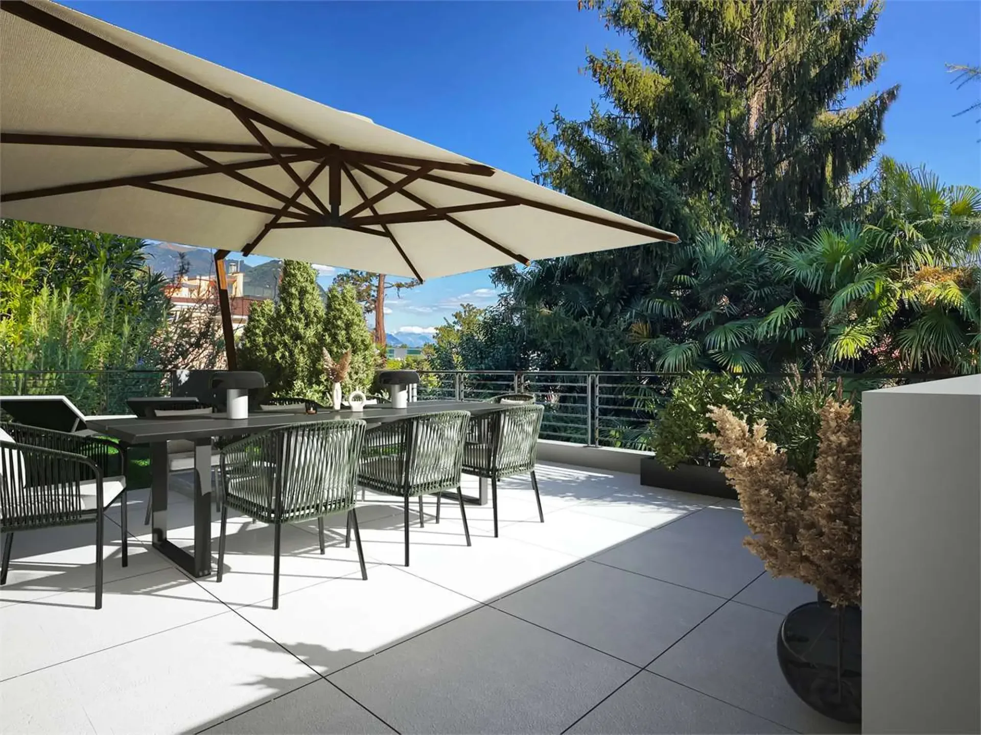 LUGANO | DERNIERE SELECTION | 5.5 PIÈCES AVEC JARDIN PRIVÉ