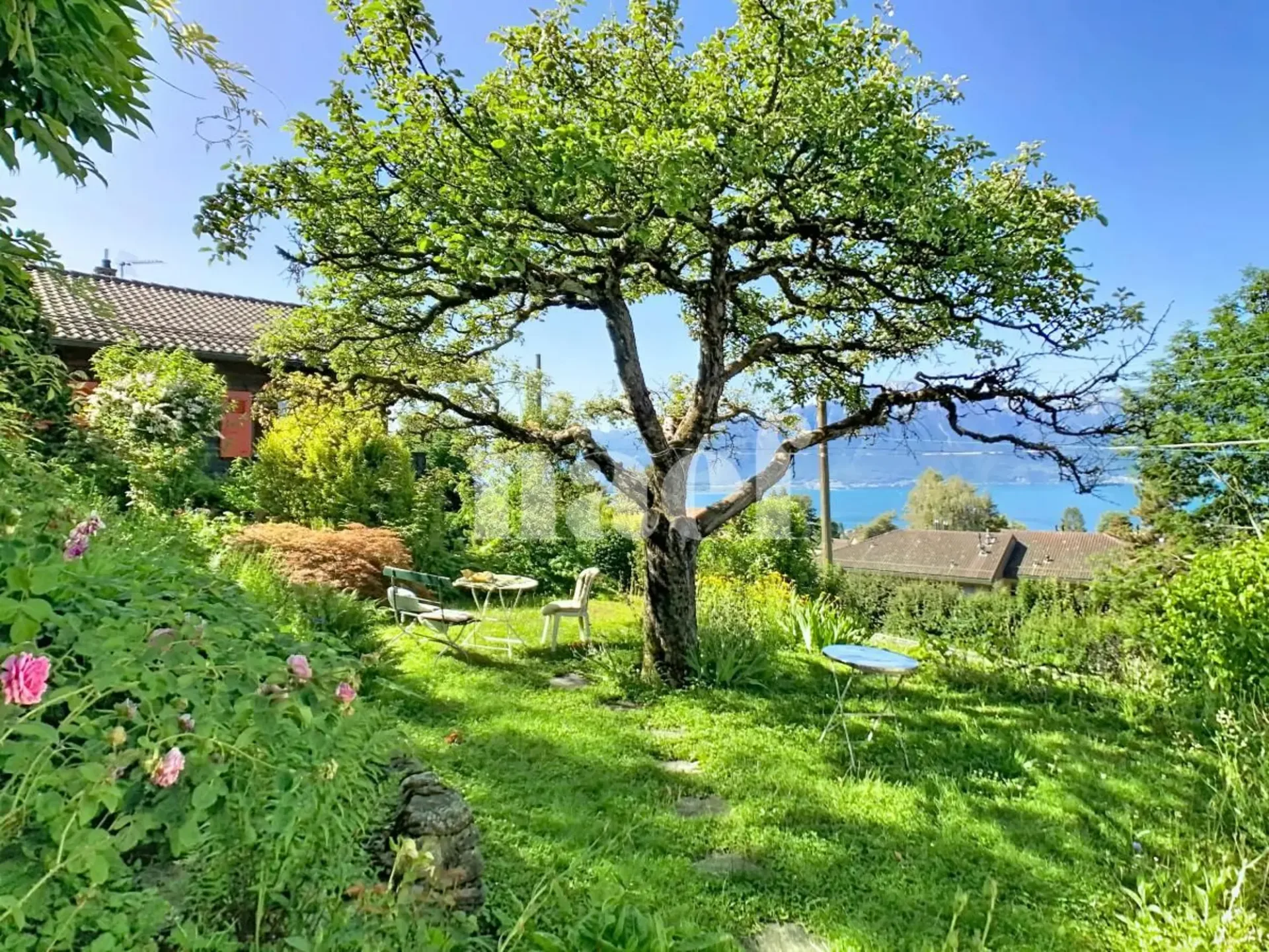 Haus mit 3.5 Zimmern, möbliert, mit Garten