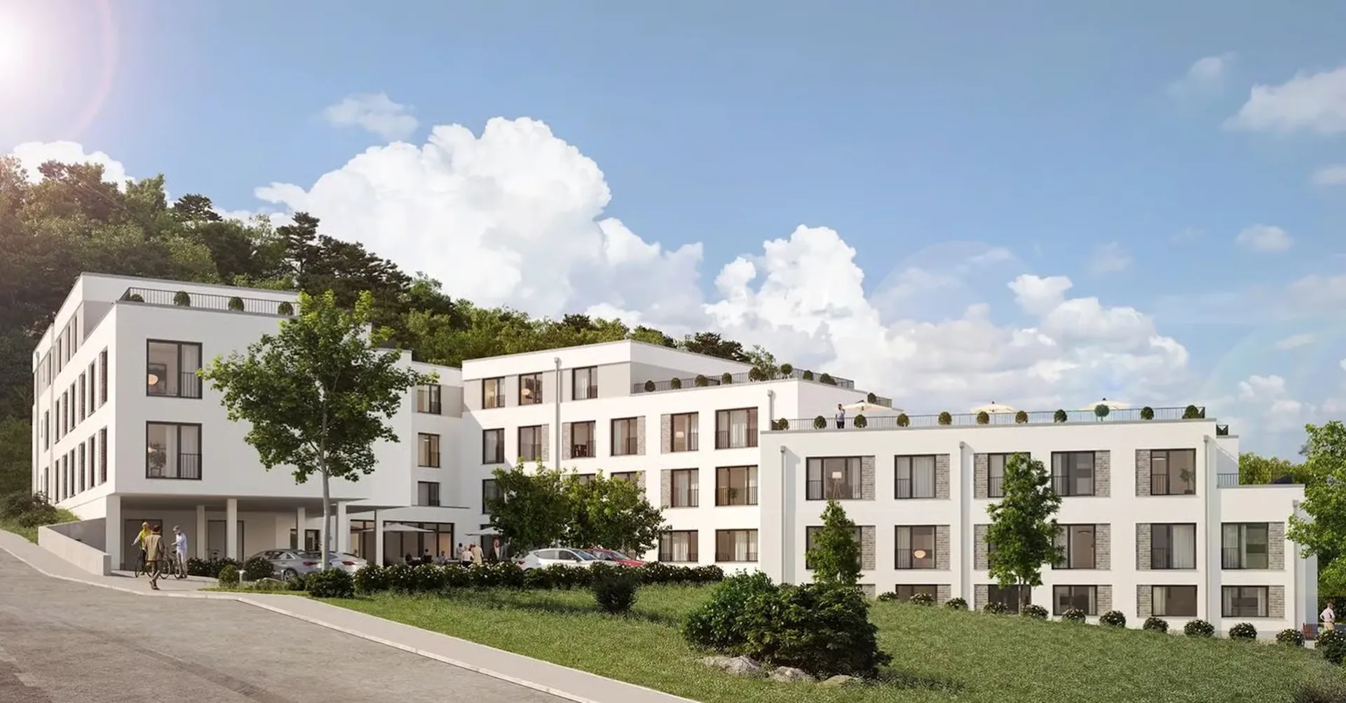 Top-Neubau Pflegeappartment € 268.000,-- bis € 366.000,-- Rendite 3,0 %