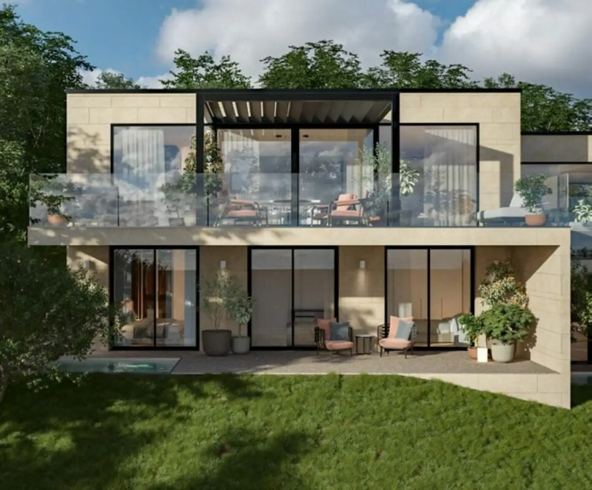 AGRA · MODERNE VILLA - RESIDENZ LE TERRAZZEN