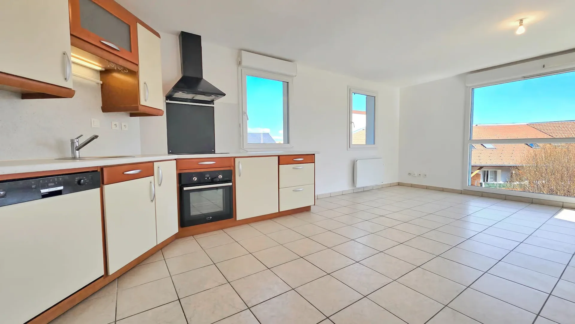 Comfortable T3 with garage and cellar in Beaumont Le Châble