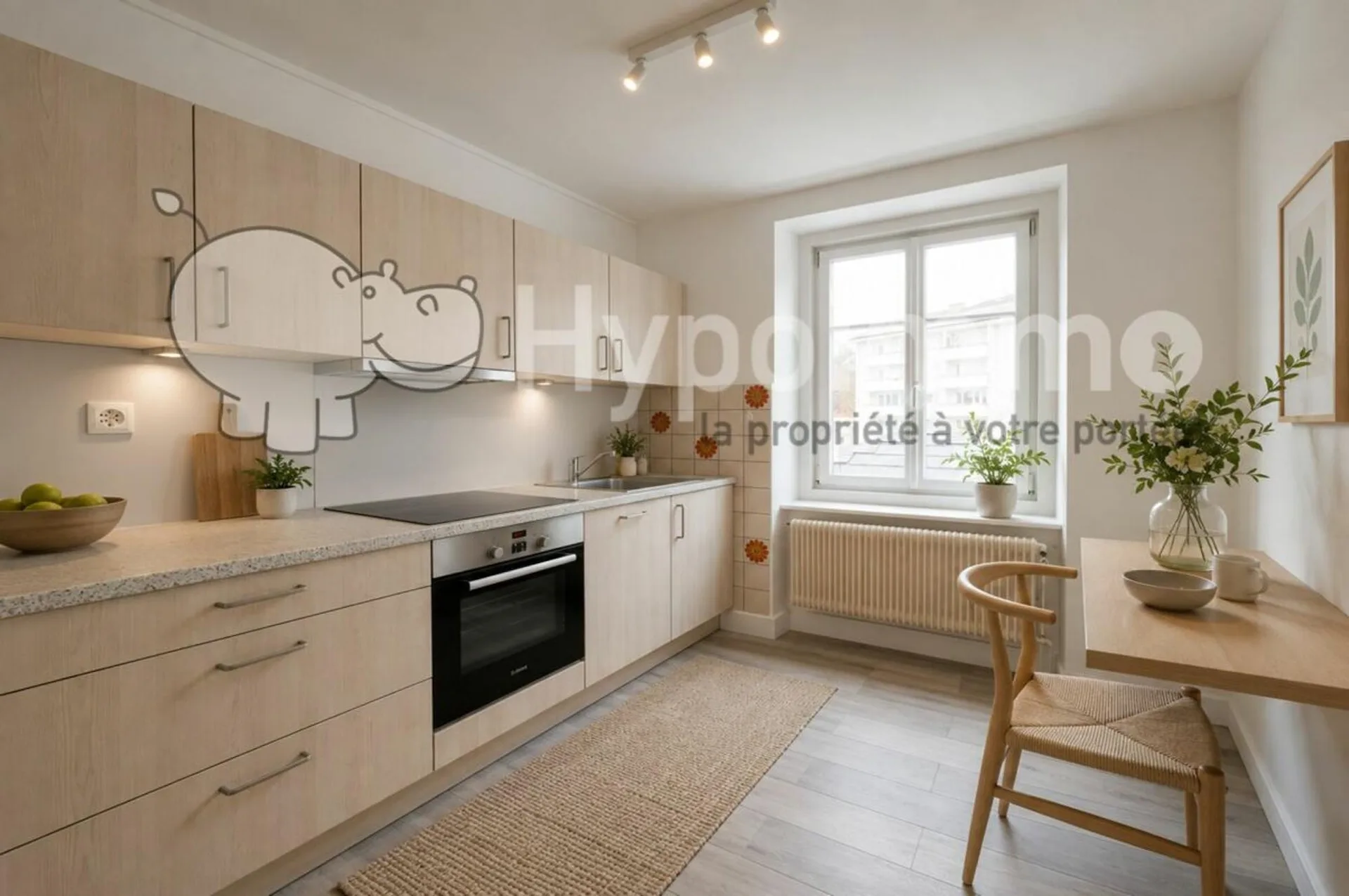 Joli appartement de 3 pièces sur les Monts