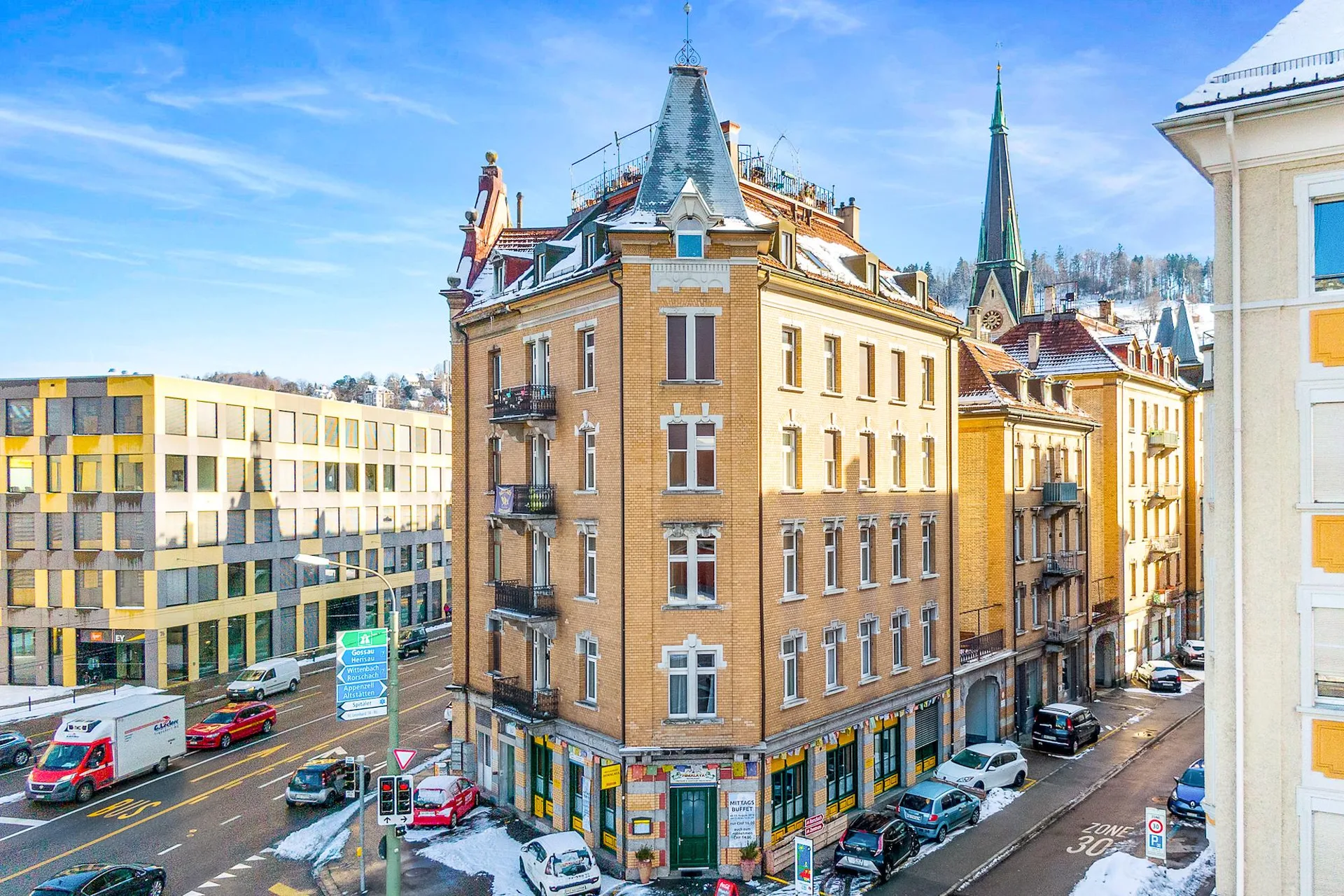 Unique maisonette apartment with great rooftop terrace