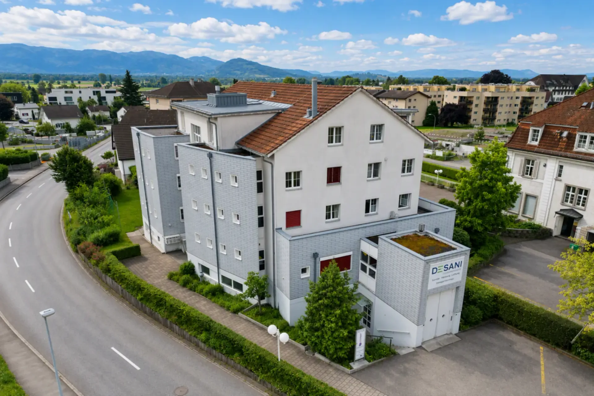 Praktische Büroflächen Nähe Bahnhof in Altstätten
