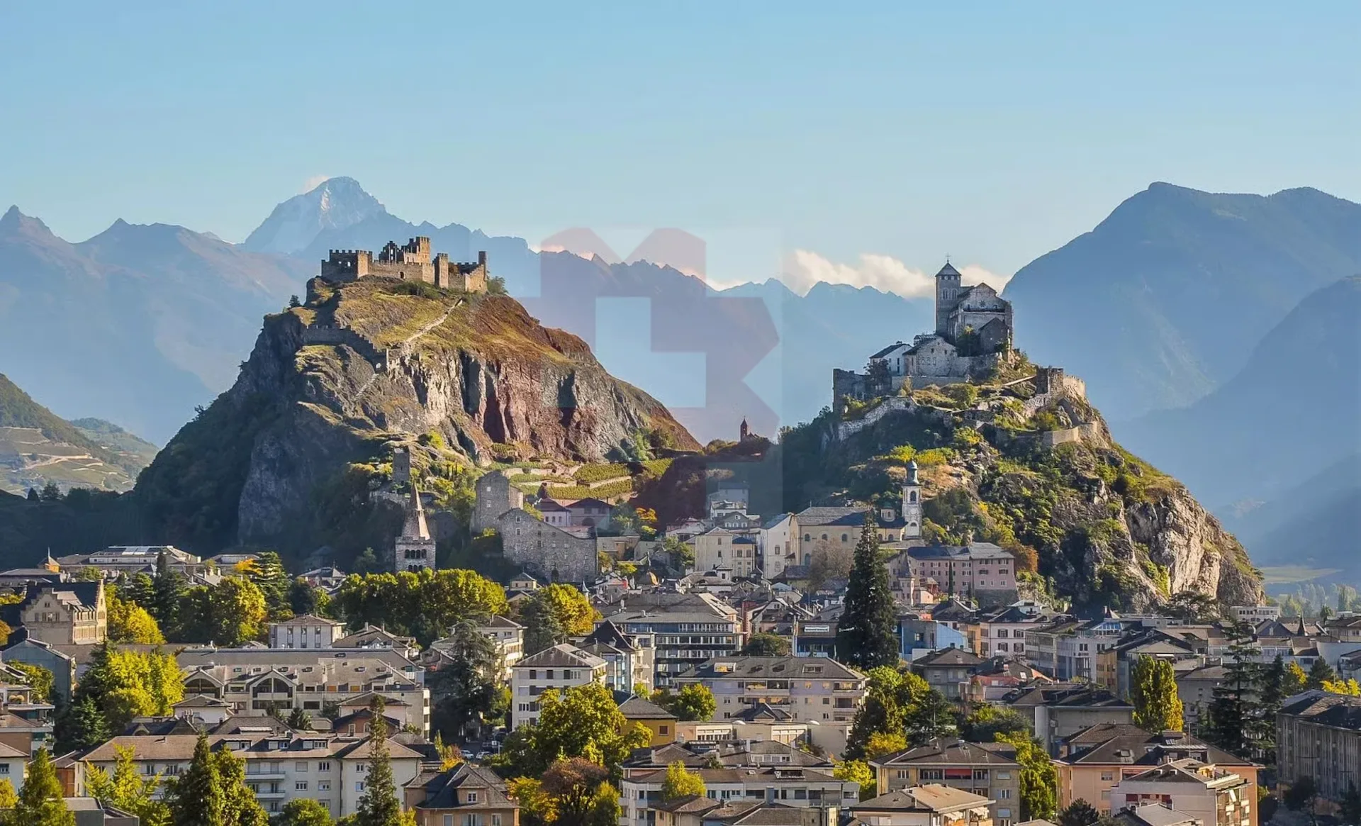 Casa familiare con vista panoramica e potenziale di ristrutturazione eccezionale ? Gravelone, Sion
